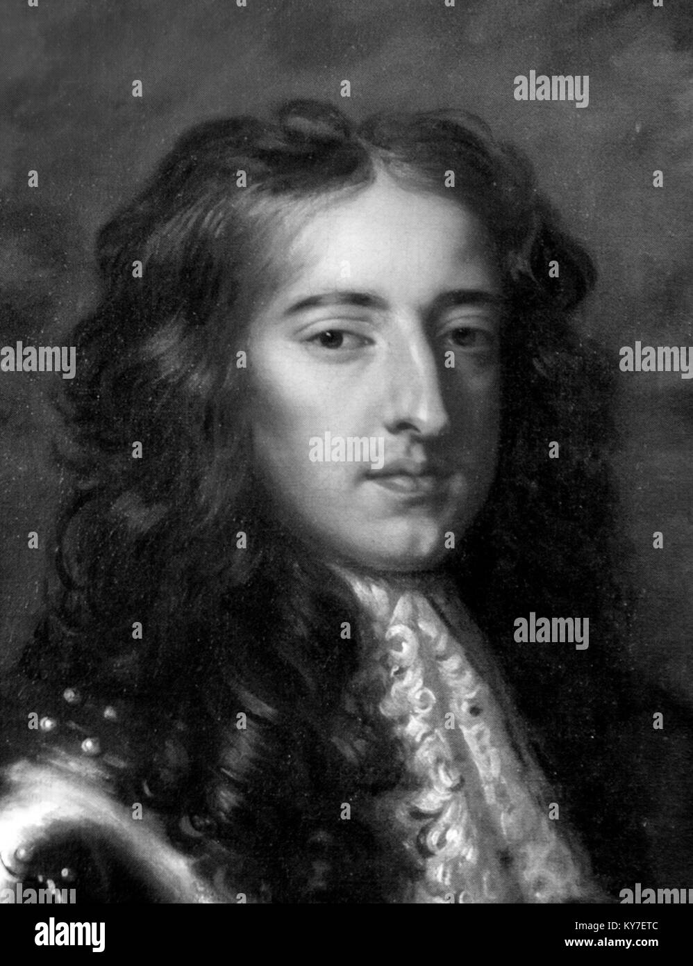 Re Guglielmo III d'Inghilterra, in Scozia e in Irlanda (Guglielmo d Orange: 1650-1702), che ha stabilito come monarca congiunta con sua moglie Queen Mary II fino alla sua morte nel 1694 e poi come unico monarca fino al 1702. Foto Stock