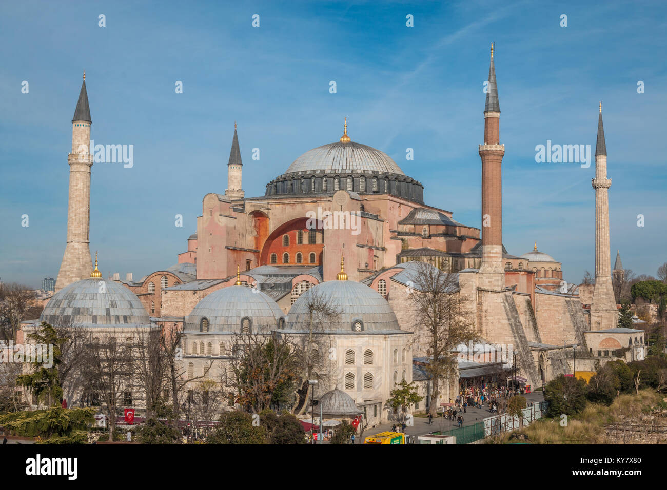 Hagia Sophia chiesa in Istanbul Foto Stock