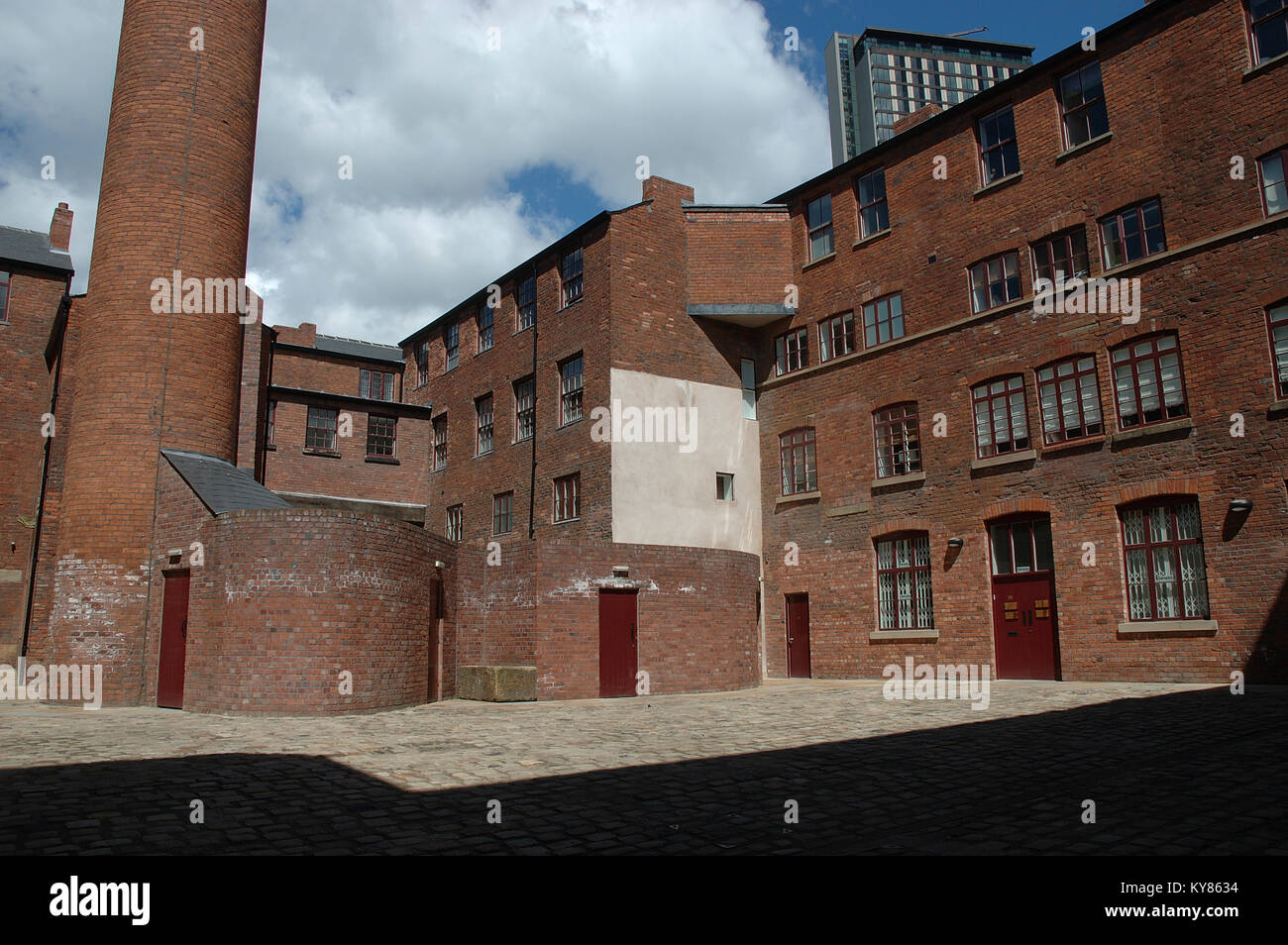 Opere di macellaio, Arundel Street, Sheffield South Yorkshire, Regno Unito, Europa. Costruito da William e Samuel Buthcher dal 1819 al 1875 per m Foto Stock