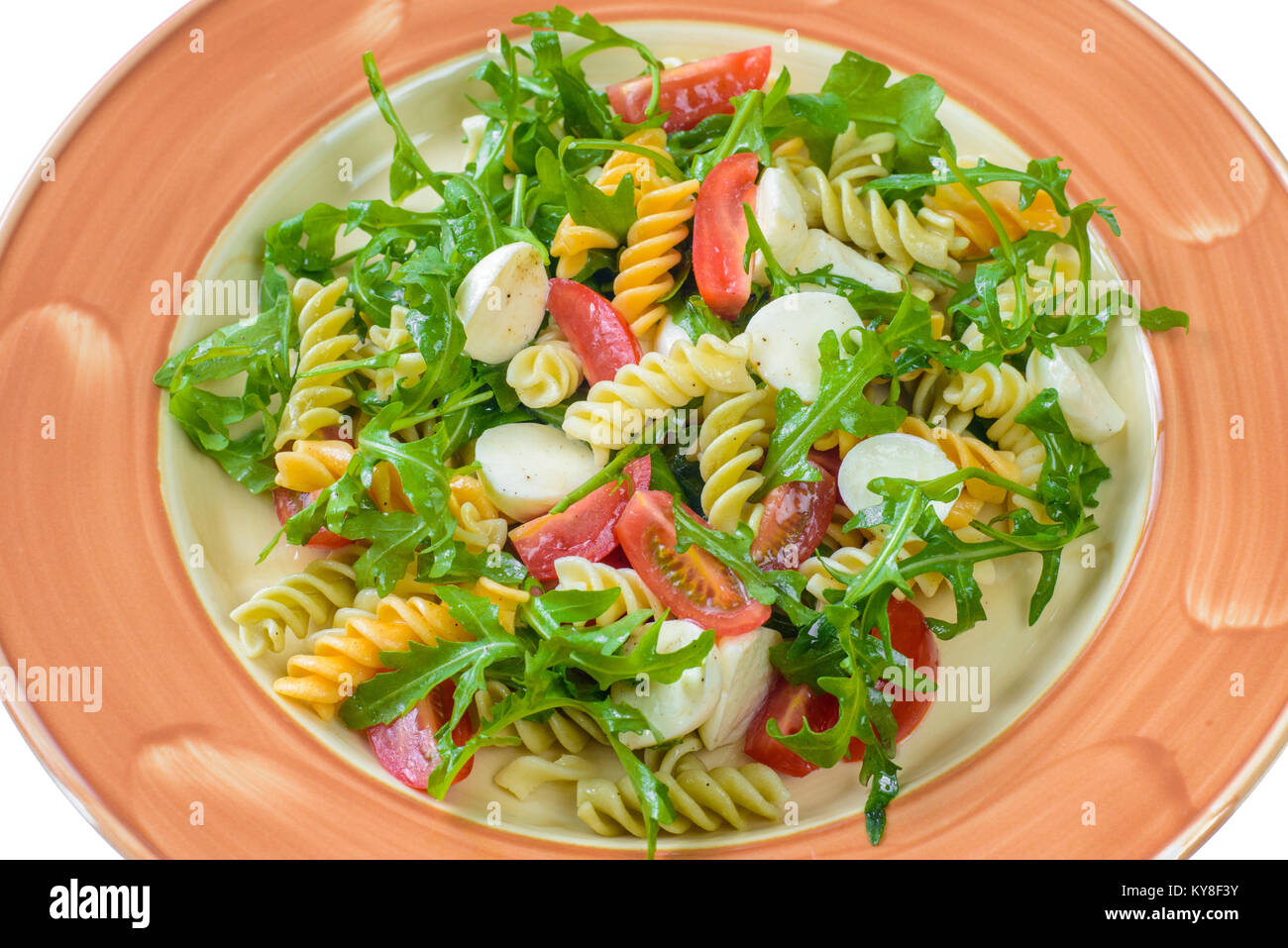 Colorata Maccheroni e formaggio Foto Stock