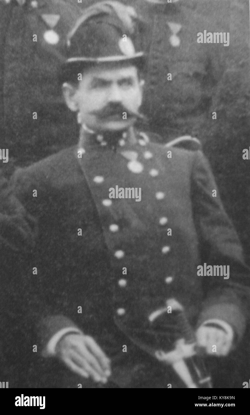 Ritratto di Wiktor Dregiewicz, che documenta l'individuo per riconoscimento e riferimento storico. Foto Stock