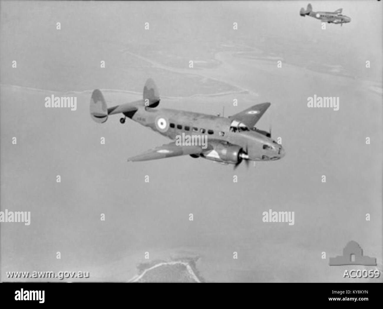 RAAF 13 Sqn (AWM AC0069) Foto Stock
