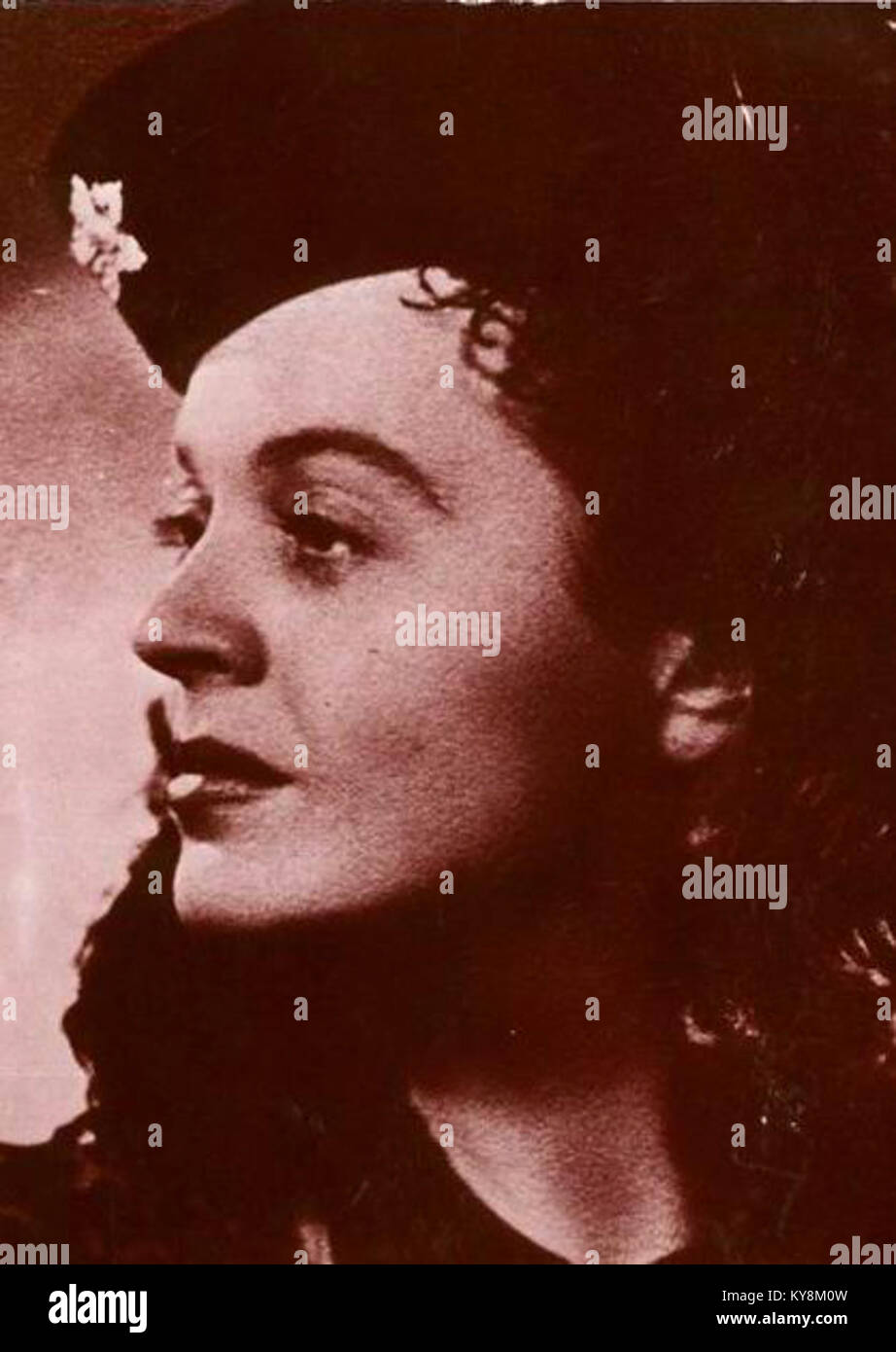 Sulyok Mária (1908–1987) è stata un'attrice ungherese nota per la sua vasta carriera teatrale e cinematografica. È stata riconosciuta come una delle principali interpreti ungheresi durante la metà del XX secolo. Foto Stock