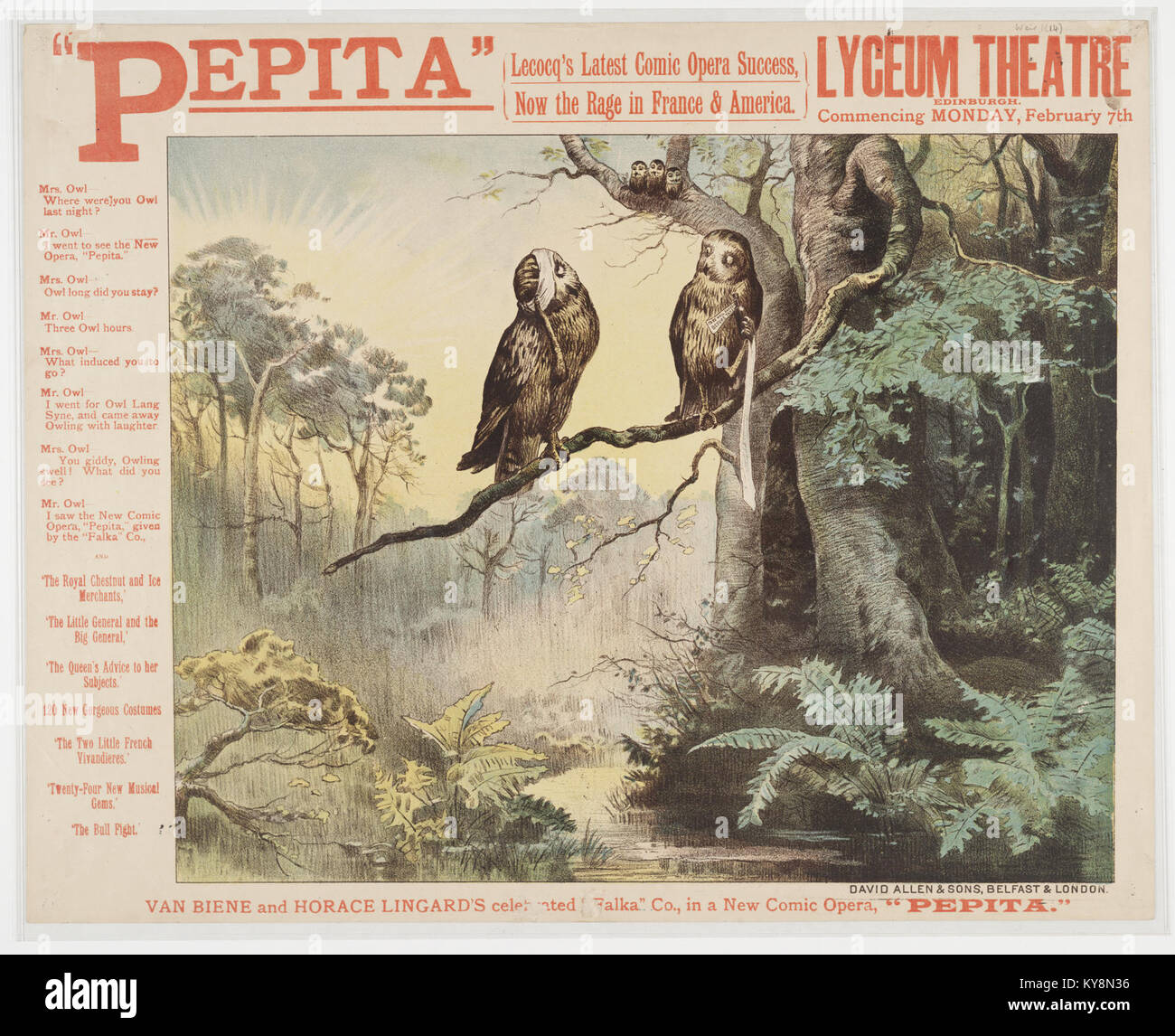 Pepita, parte della Weir Collection, è un manufatto di importanza storica e culturale, che rappresenta l'arte e il patrimonio culturale. Foto Stock