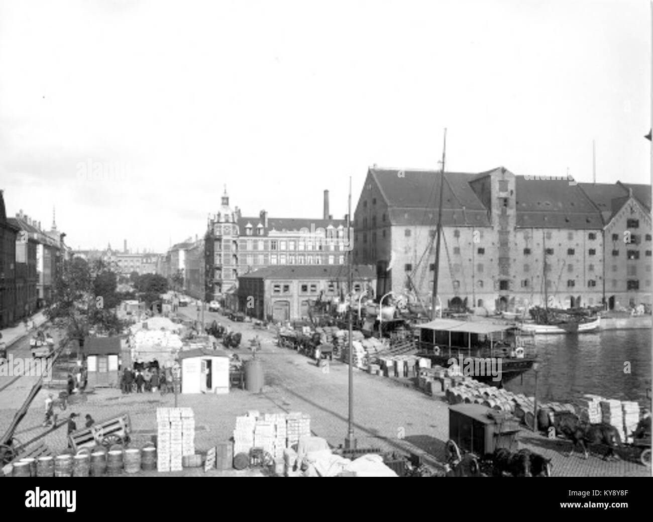 Sankt Annae Plads 1916 Foto Stock