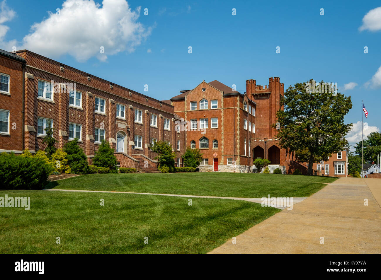 Massanutten Accademia Militare, 614 South Main Street, Woodstock, Virginia Foto Stock