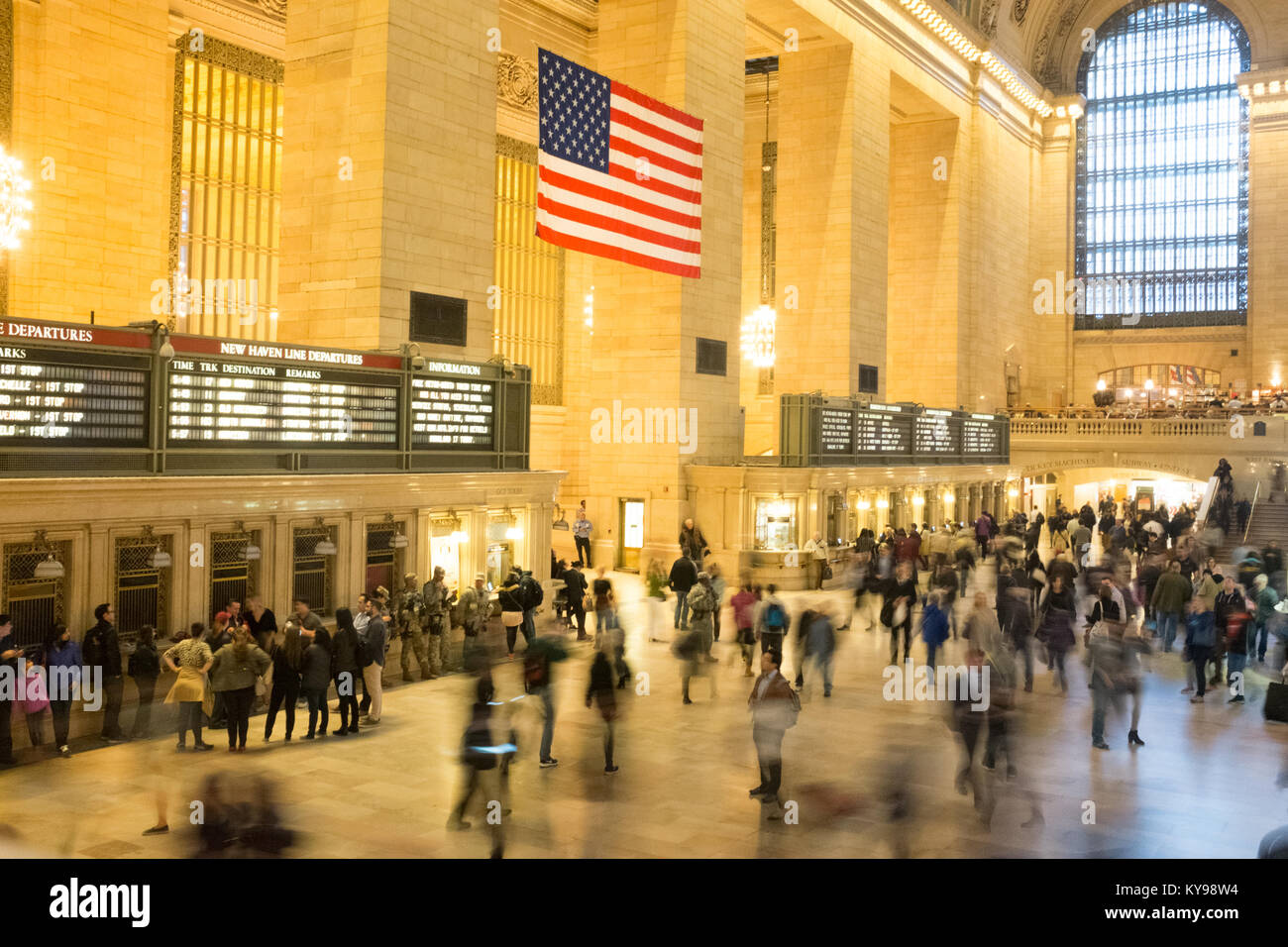 Grand Central Terminal, Midtown Manhattan, New York, Stati Uniti Foto Stock