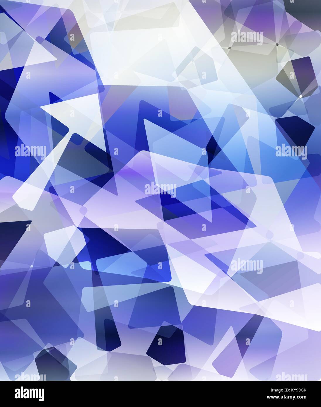 Abstract sfondo blu. Illustrazione Vettoriale. Illustrazione Vettoriale