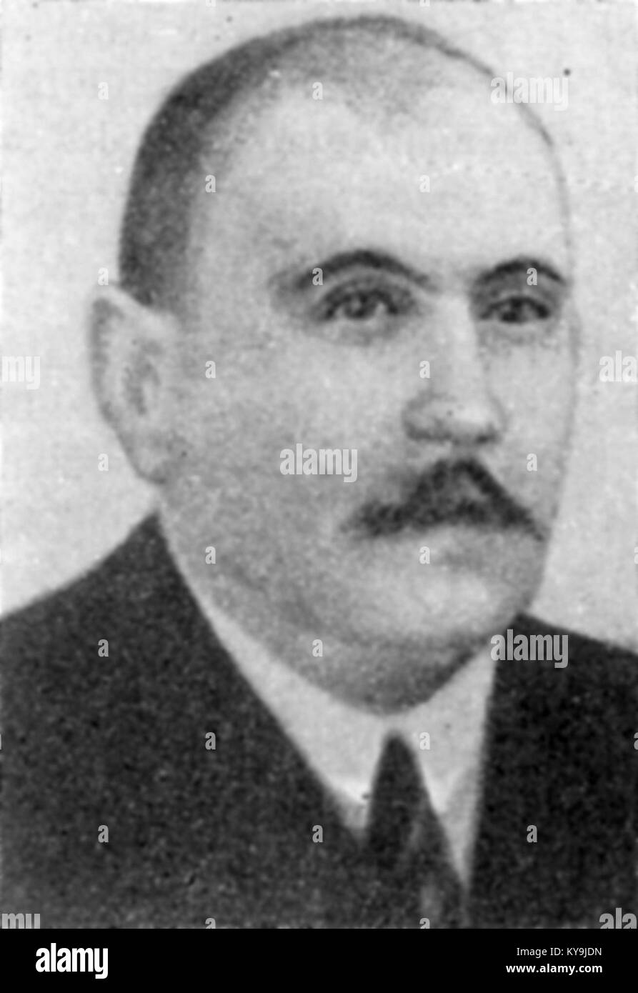 Ritratto di Władysław Sterling, che mette in evidenza la sua identità come individuo storico, mostrando caratteristiche facciali e abbigliamento formale. Foto Stock