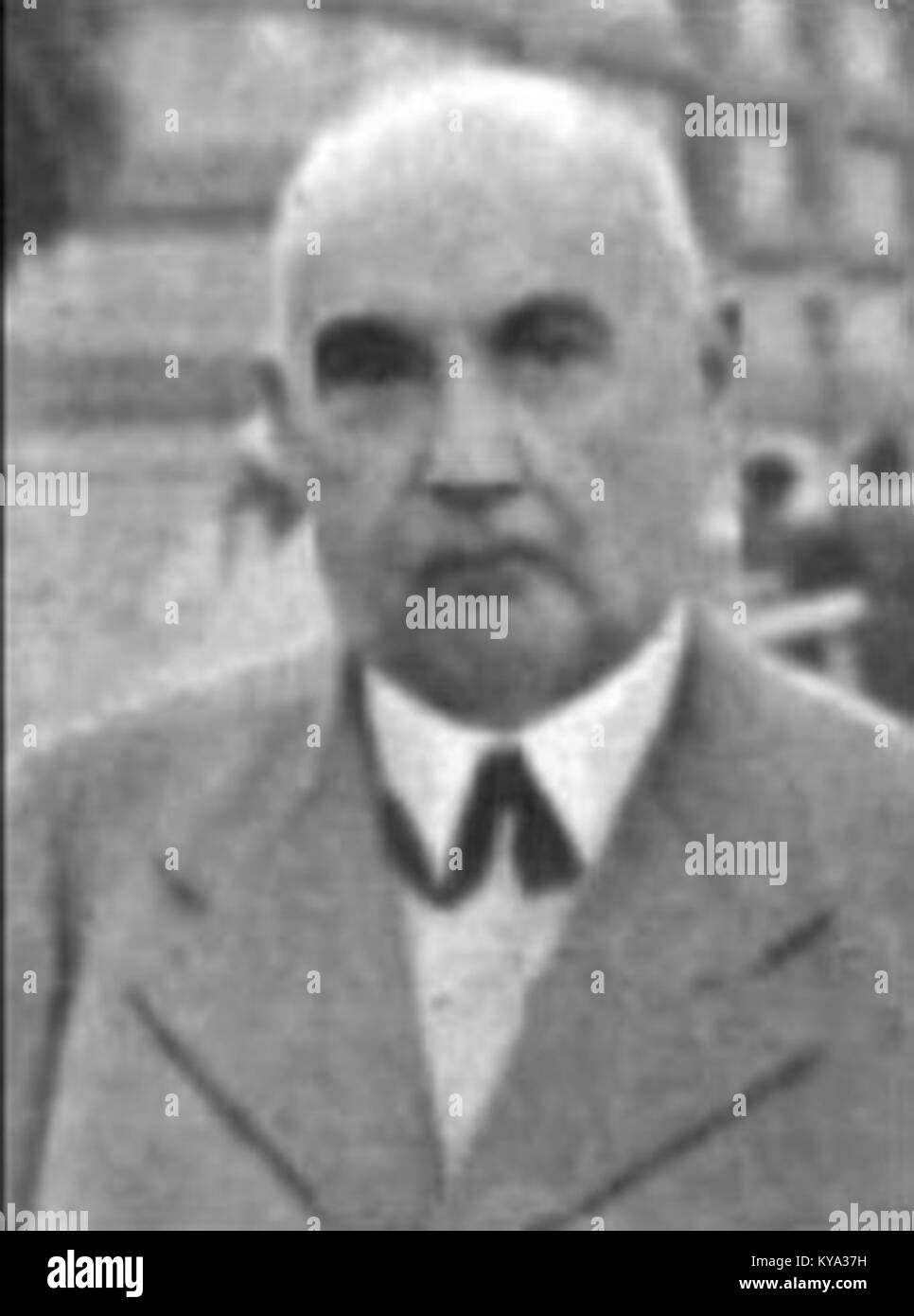 Ritratto di Emil Némethy, che mostra abbigliamento, tratti facciali e contesto storico dell'individuo, inizio del XX secolo Foto Stock