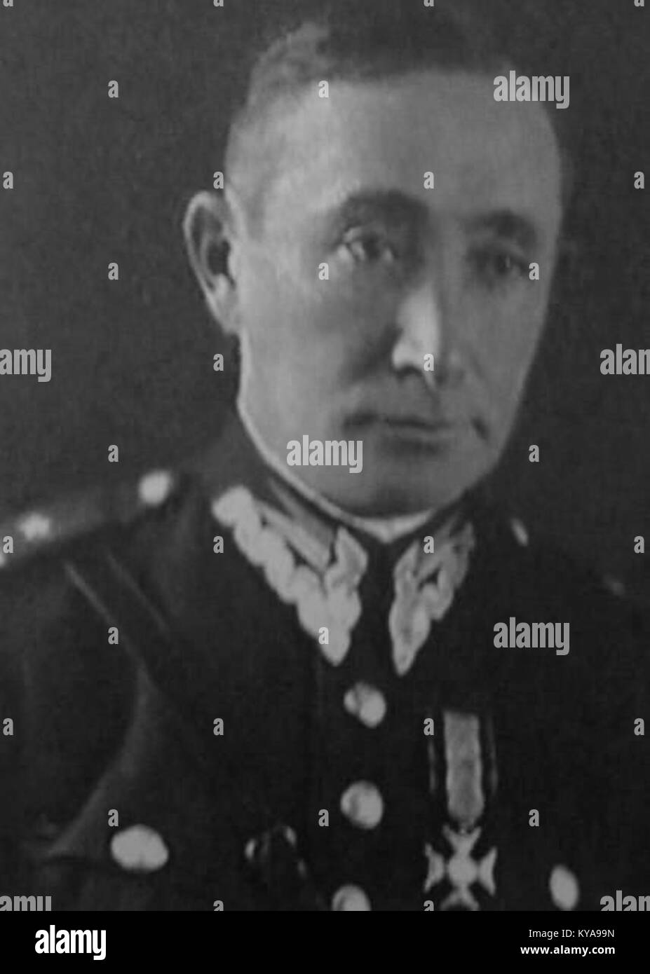 Un ritratto o una rappresentazione di Stanisław Hejnich, che riflette il suo ruolo e il suo significato come figura storica Foto Stock