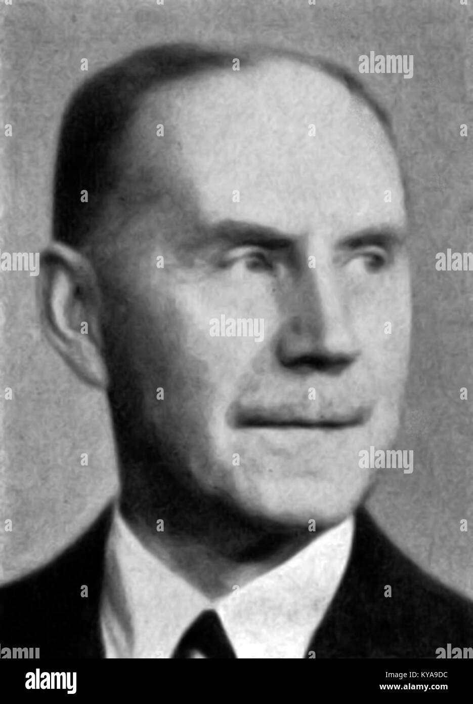 Questa immagine raffigura il sindaco Andr Morell di Aker, evidenziando il suo ruolo nel governo municipale, nei doveri ufficiali e nella rappresentanza della comunità. Foto Stock