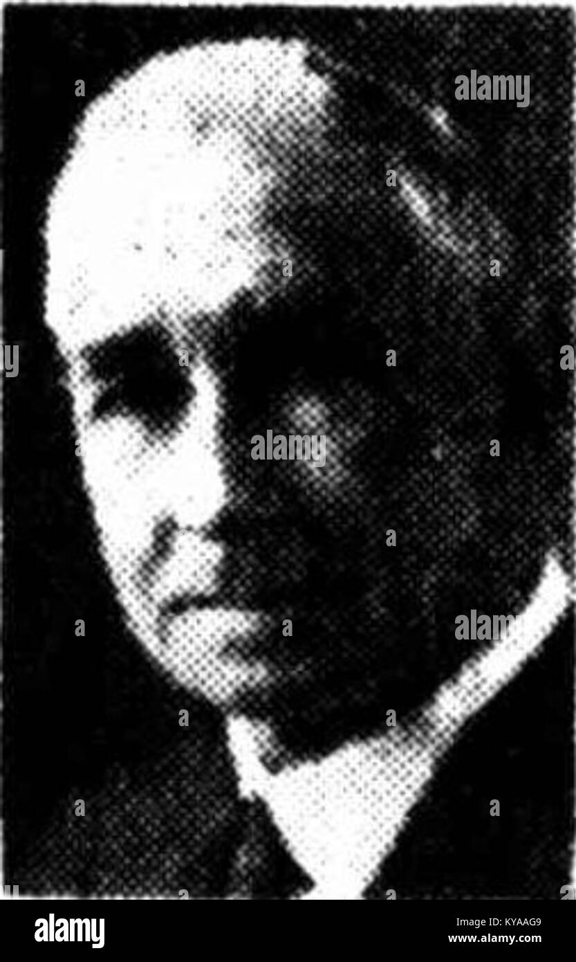 Una fotografia o ritratto del 1941 di Thomas Llewellyn Jones, che mostra il suo aspetto e il suo contesto nell'Europa dei primi anni del XX secolo Foto Stock