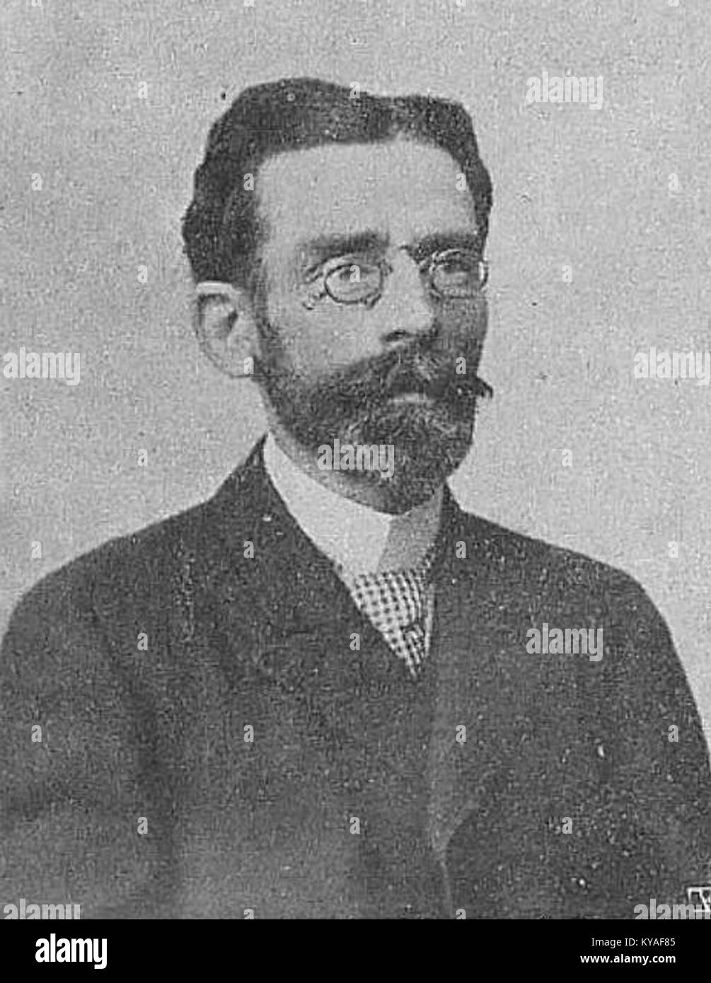 Tadeusz Pilat, morto nel 1903, era membro del PTG Sokół, un'organizzazione polacca di ginnastica e educazione fisica che promuoveva il fitness e la cultura nazionale. Foto Stock