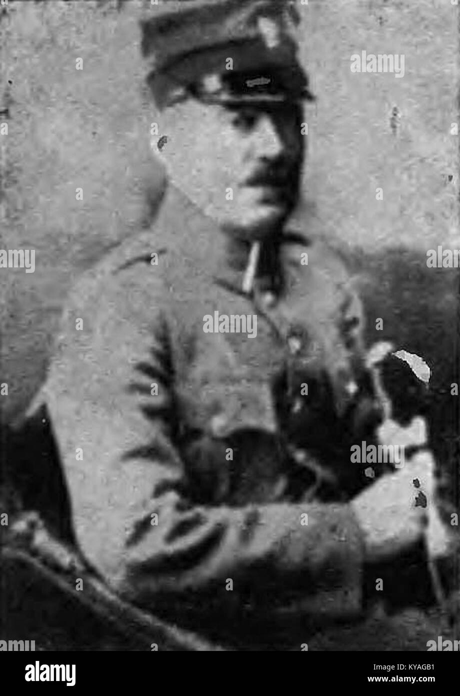 Questo ritratto raffigura Stanislaw hr. Korzbok Lacki, evidenziando il suo patrimonio nobile polacco, lo status aristocratico e il significato storico nella società europea. Foto Stock