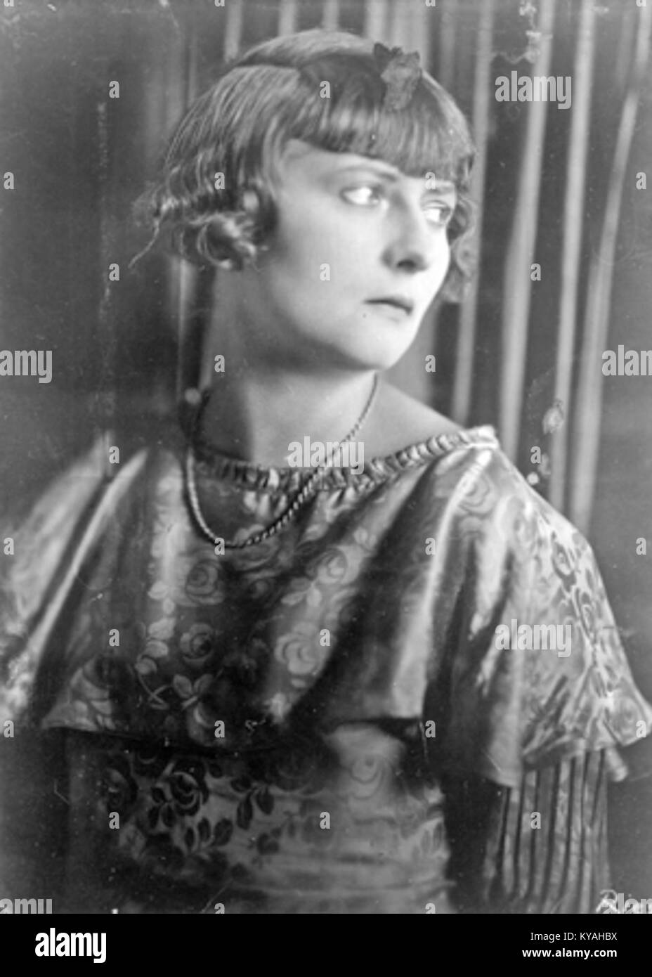 Rahel Sanzara è stata un'attrice e scrittrice tedesca, attiva all'inizio del XX secolo, riconosciuta per i suoi contributi alla letteratura e al teatro. Foto Stock