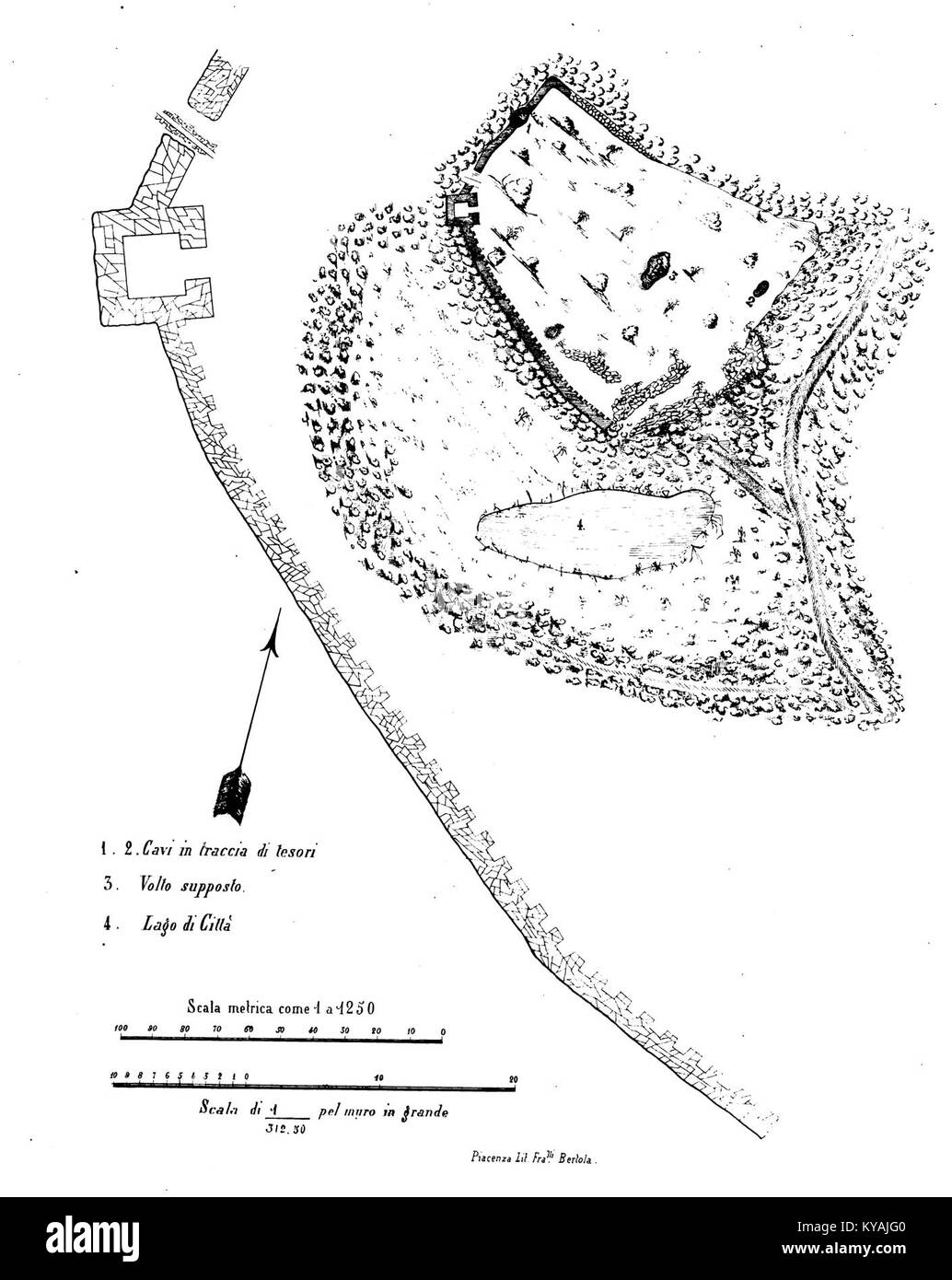 Una mappa della regione Umbria in Italia centrale, con i dettagli delle sue città e dei suoi paesi. La mappa fornisce informazioni geografiche utili ai viaggiatori e ai ricercatori interessati alla disposizione della regione. Foto Stock