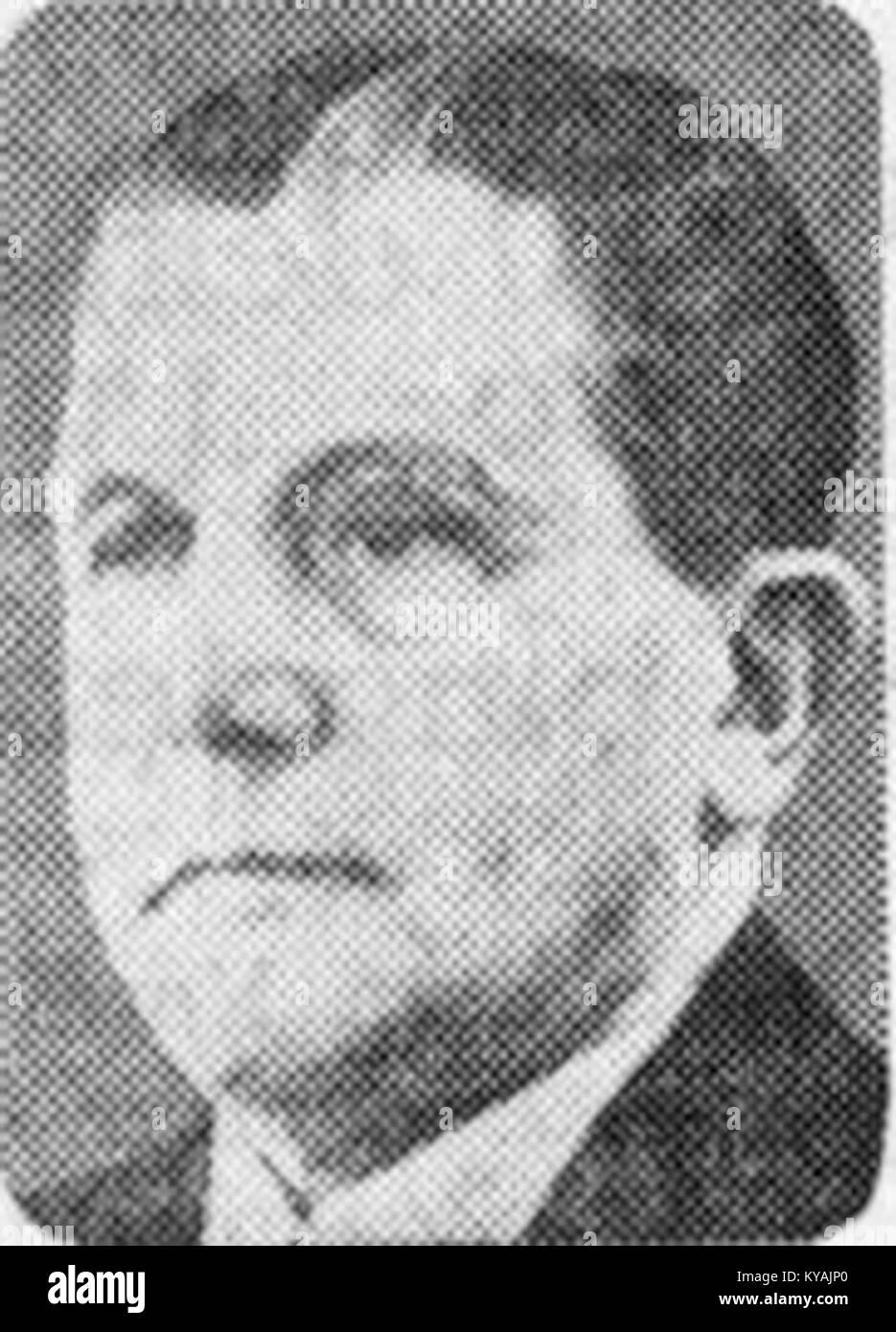 Ritratto di Svante Dyhlén, che sottolinea il suo significato storico e culturale in Svezia. Foto Stock