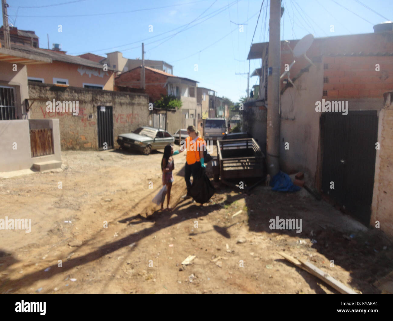Un programma di sanità pubblica a Natal, Brasile, prende di mira gli arbovirus, tra cui il virus Zika, concentrandosi sugli sforzi della comunità per ridurre i tassi di infezione e promuovere la prevenzione delle malattie. Foto Stock
