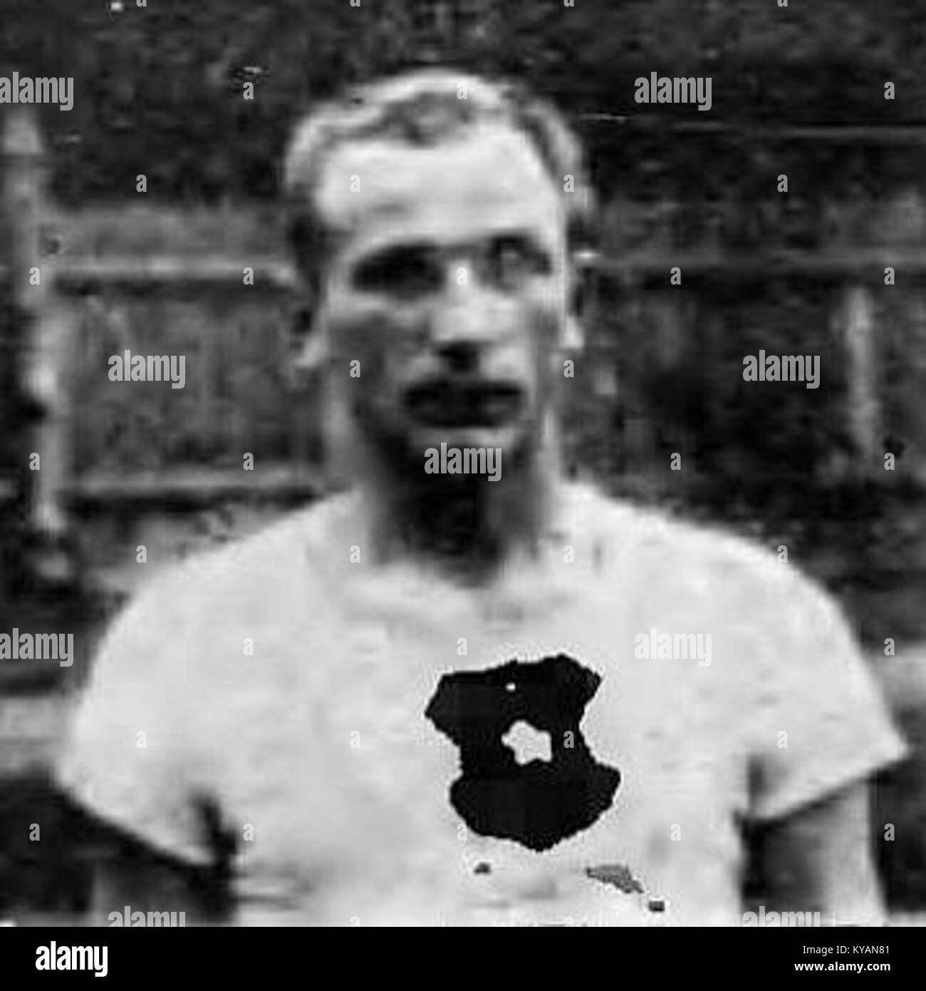 Witold Sałek era un calciatore del Wisła Kraków nel 1924, partecipando alle competizioni calcistiche polacche all'inizio del XX secolo. Foto Stock