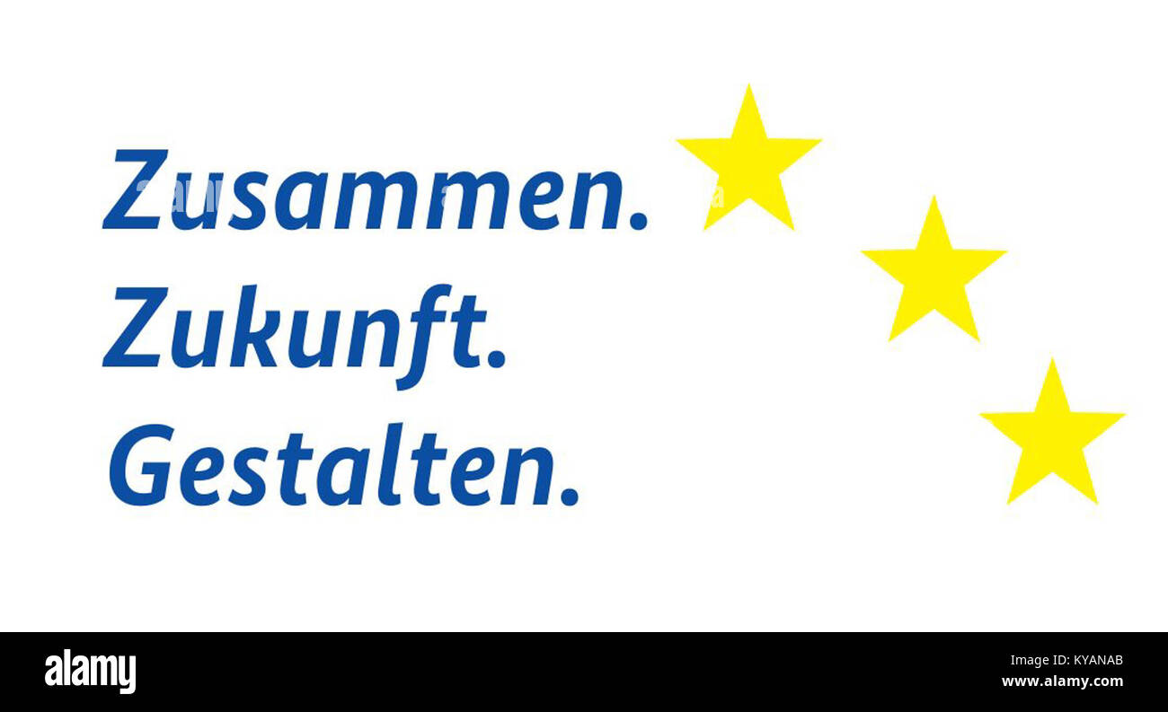 Il motto del Fondo sociale europeo (FSE) per il periodo di programmazione 2014-2020 ha sottolineato gli investimenti nelle persone, nell'inclusione sociale, nell'occupazione e nella crescita economica in tutta l'Unione europea. Foto Stock
