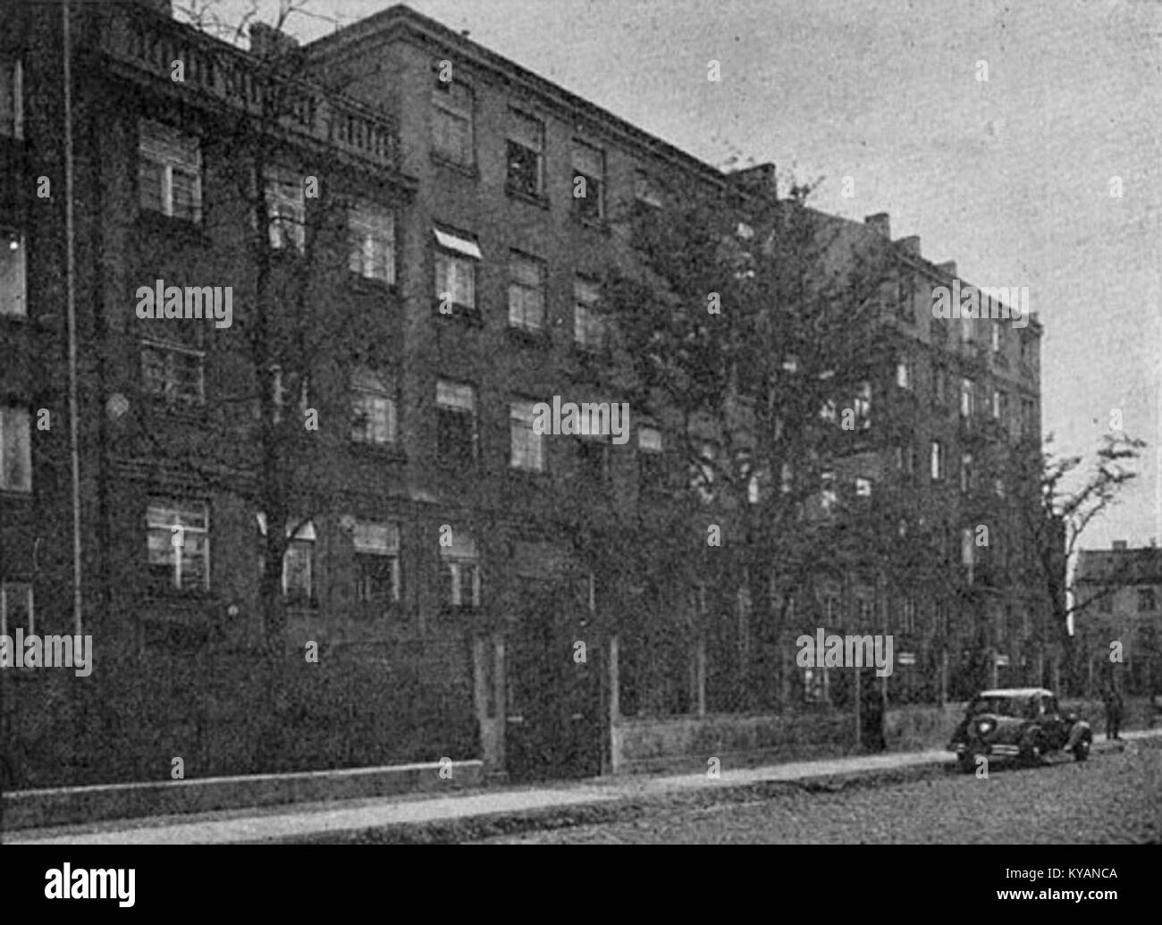 Durchgangslager di Varsavia a Skaryszewska 8, prima del 1942 Foto Stock