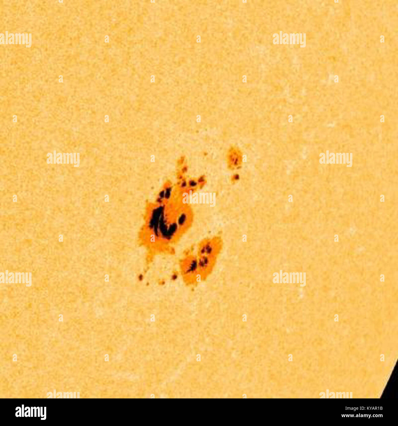 Gruppo Sunspot 2673 EKC β-γ-δ a su 06-09-17 (dd-mm-yy) Foto Stock