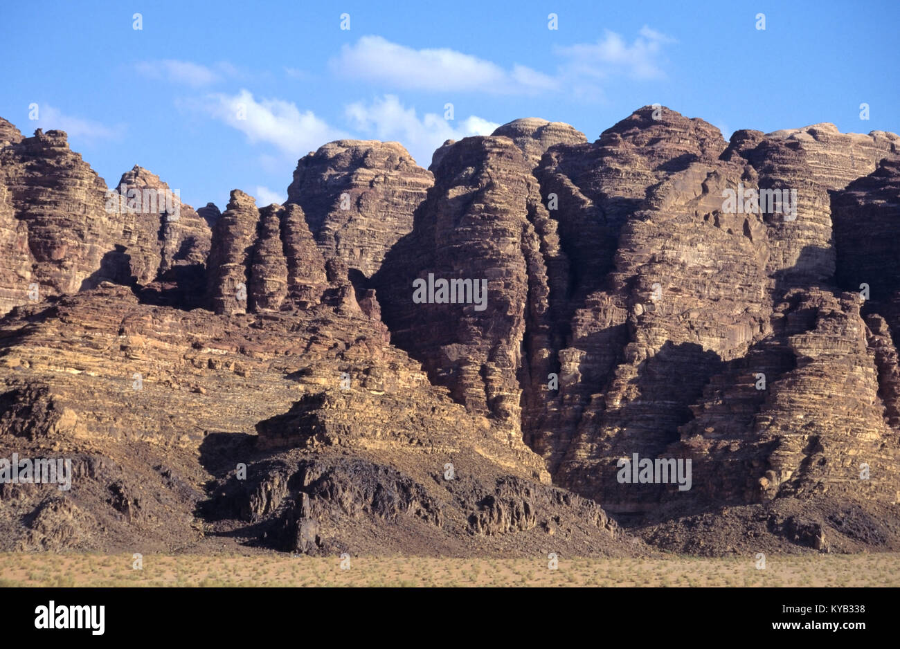 8006. Wadi Rhum, Ma'an Gov, Giordania Foto Stock