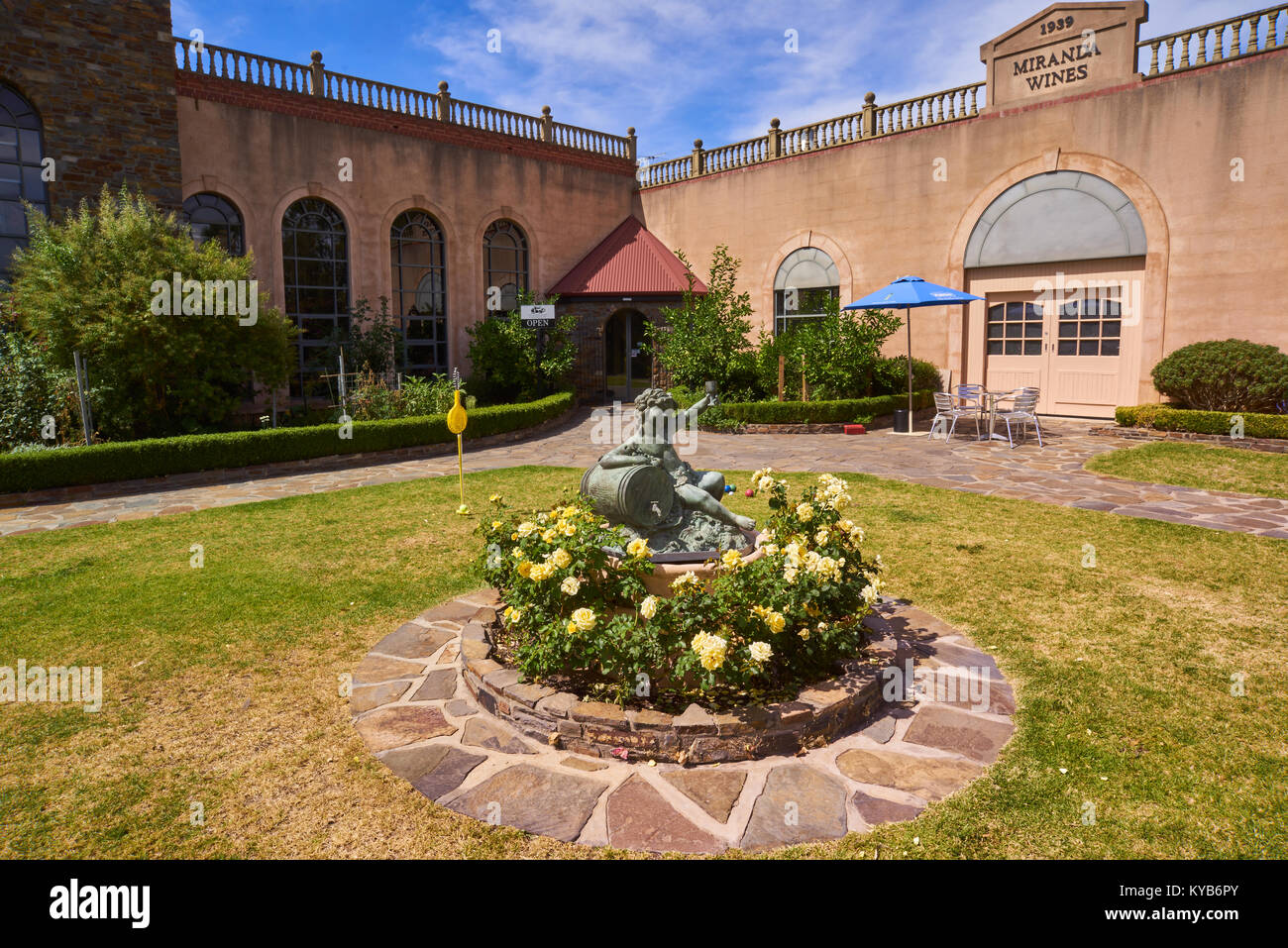 Lou Miranda cantina immobiliare nella rinomata regione vinicola di Barossa Valley, South Australia, Australia Foto Stock