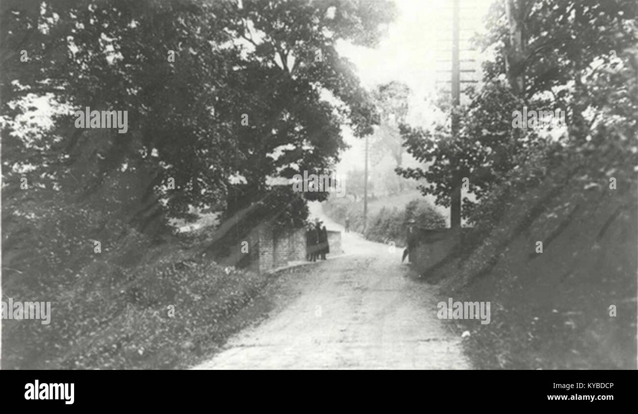 Mill Hill, Chester Road , Hazel Grove c.1910 Foto Stock