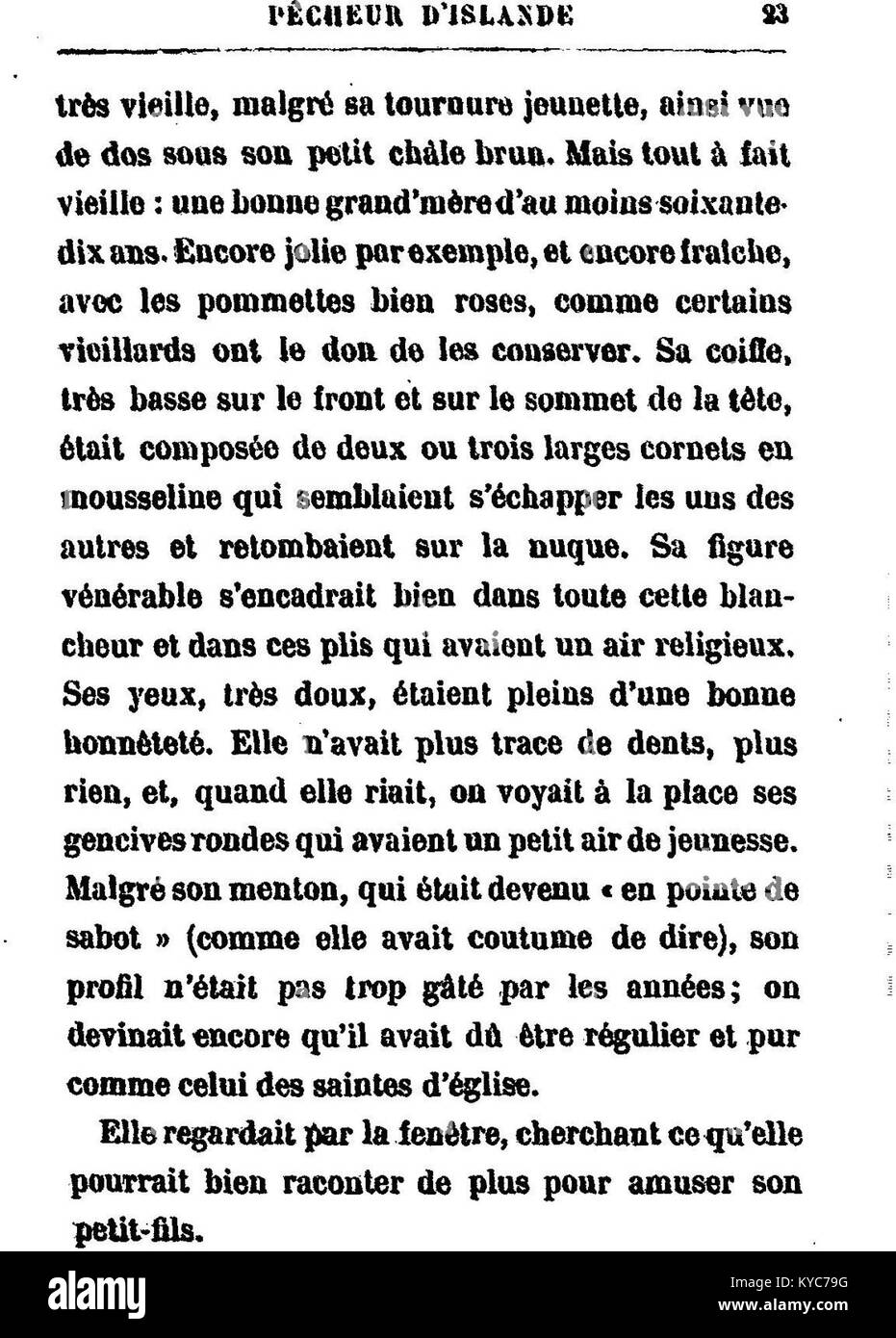 "Pêcheur d'Islande" si riferisce a una storia o a un'opera d'arte che ritrae la vita dei pescatori islandesi. Si concentra sulle loro lotte e resistenza all'interno delle condizioni costiere islandesi. Foto Stock