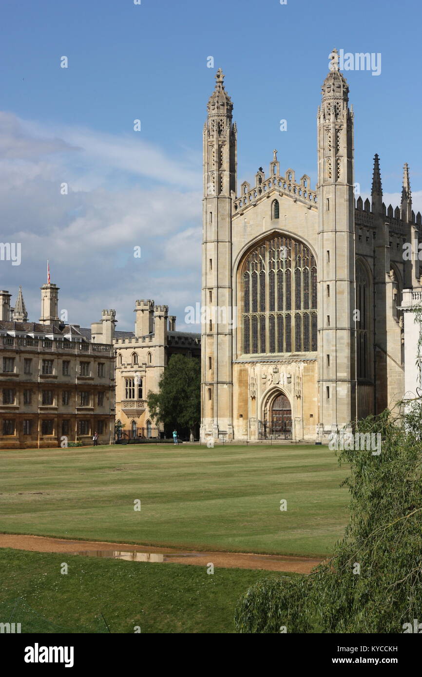 King's College di Cambridge, Inghilterra Foto Stock