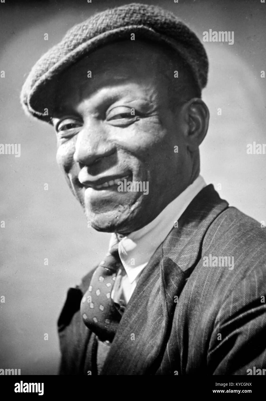 Un immigrato da Trinidad, probabilmente 1940s Foto Stock