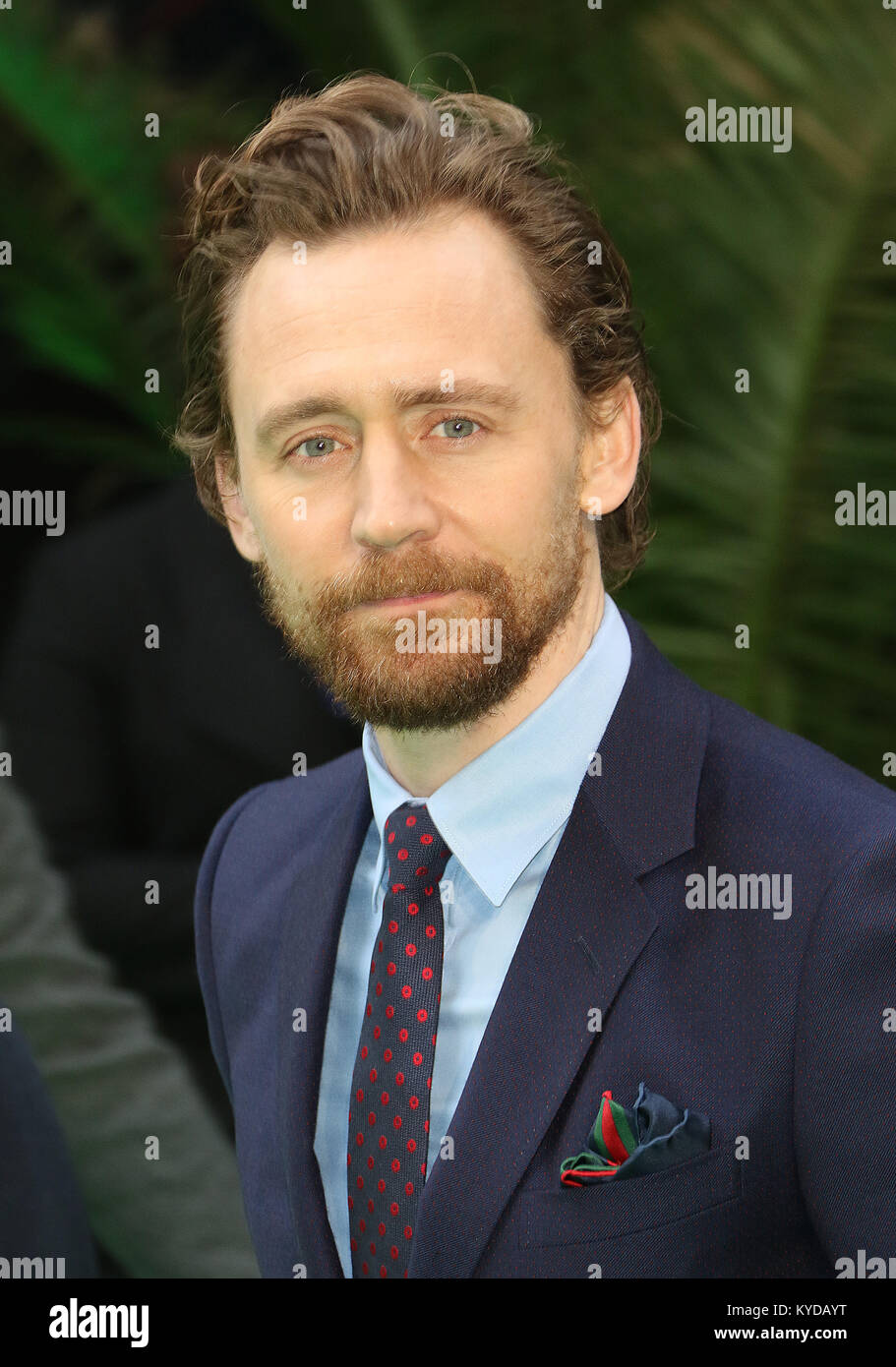 Londra, Regno Unito. 14 gennaio, 2018. Tom Hiddleston, inizio l'uomo - World premiere, BFI IMAX, LONDRA, REGNO UNITO, 14 gennaio 2018, Foto di Richard Goldschmidt Credito: ricca di oro/Alamy Live News Foto Stock