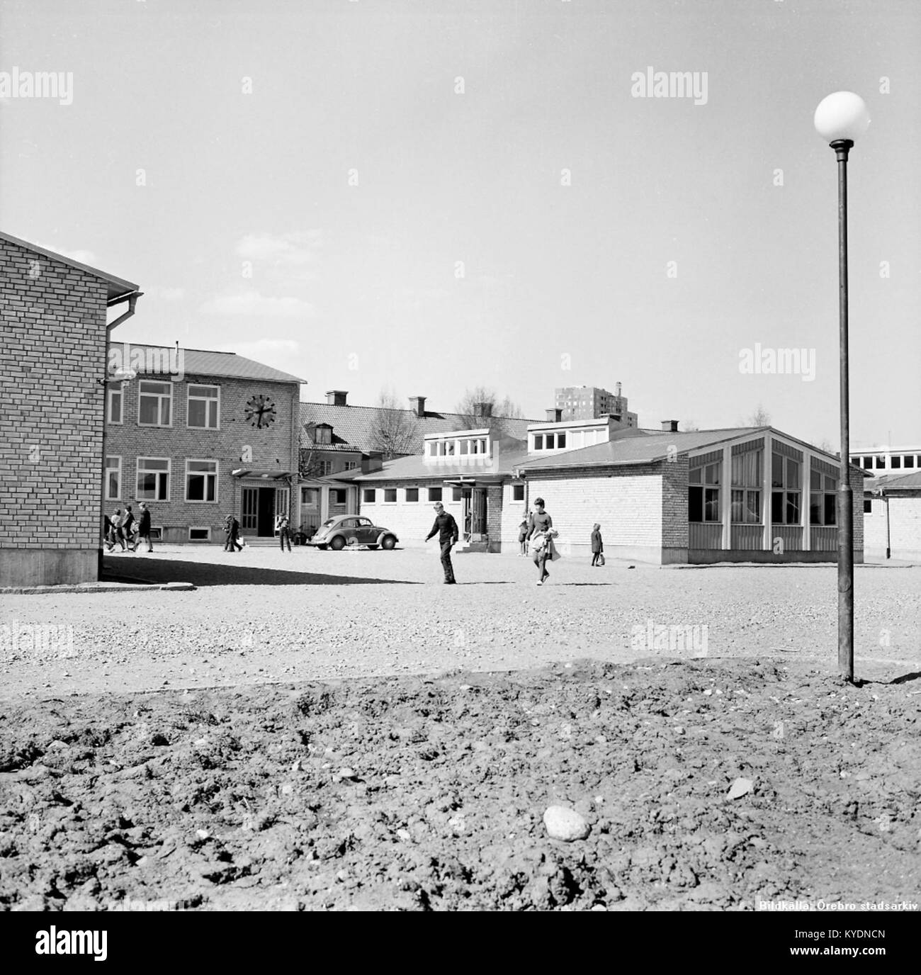 Sveaskolan a Örebro, in Svezia, è un'istituzione educativa riconosciuta per il suo contributo alla scuola svedese e all'educazione della comunità locale. Foto Stock