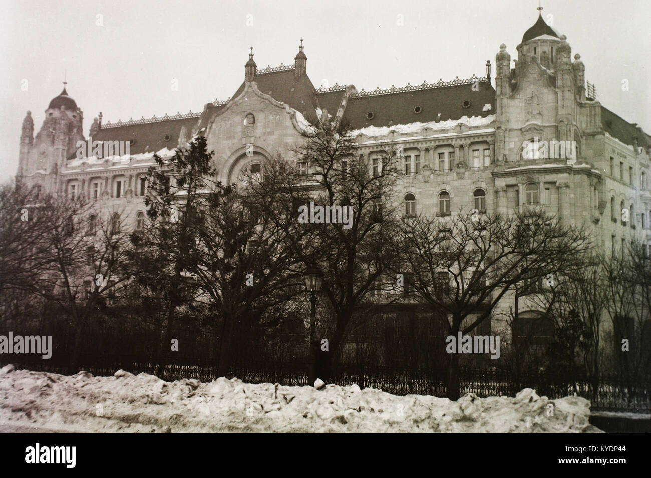 (Széchenyi Ferenc József) tér, Gresham-palota. Fortepan 86337 Foto Stock