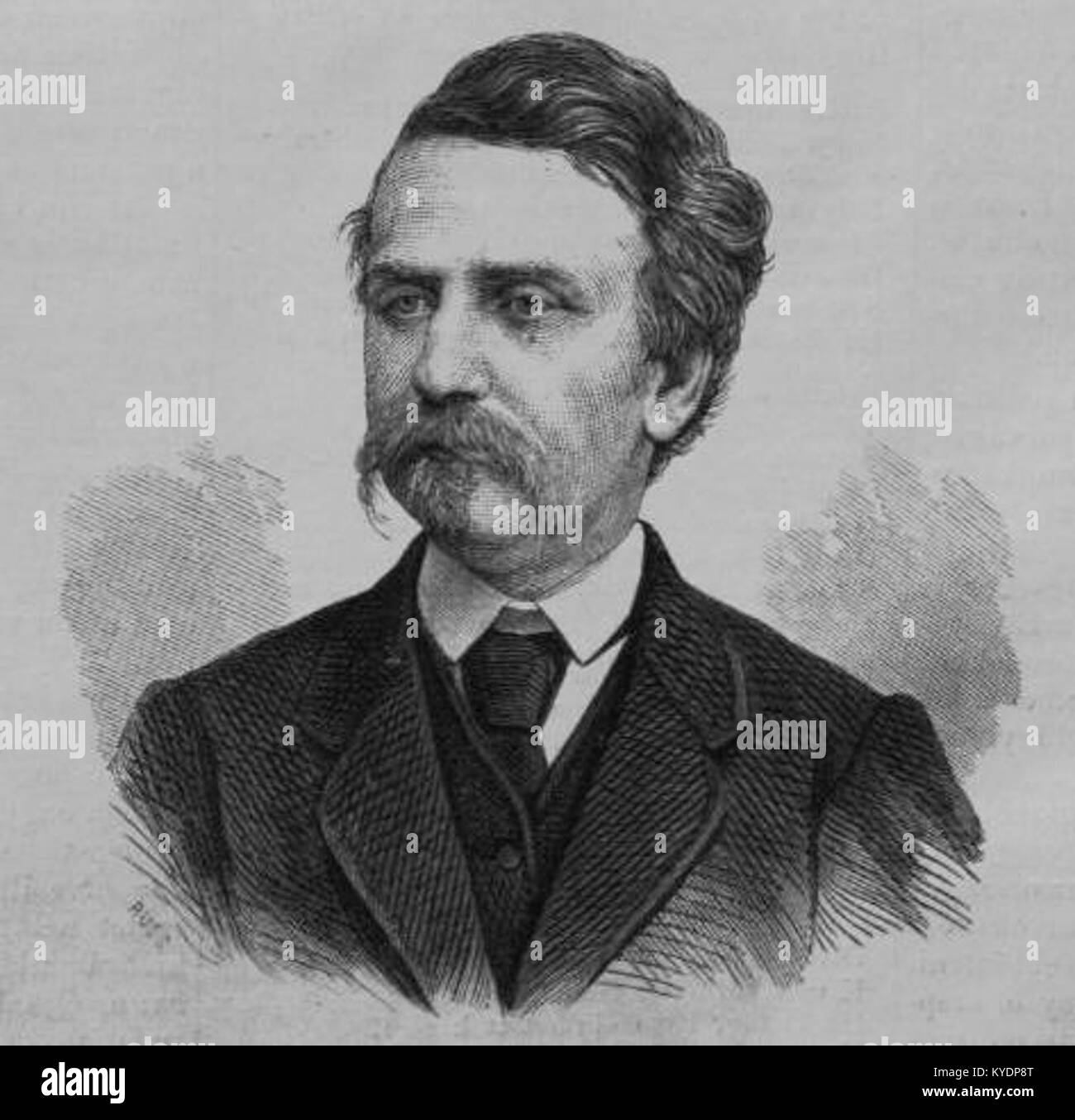 Gyula Szapáry (1832–1905) è stato un politico ungherese, primo ministro ungherese dal 1890 al 1892, contribuendo alle riforme economiche e amministrative. Foto Stock