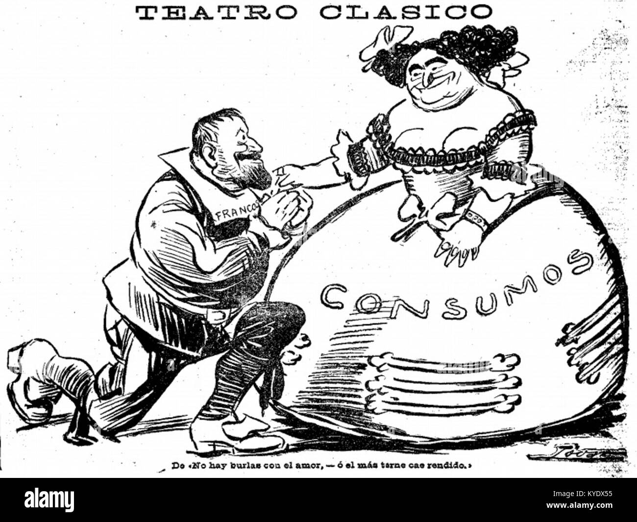 Un'opera d'arte intitolata Teatro Clásico di Tovar, che rappresenta l'architettura o lo spettacolo teatrale classico, enfatizzando l'interpretazione artistica della tradizione teatrale. Foto Stock