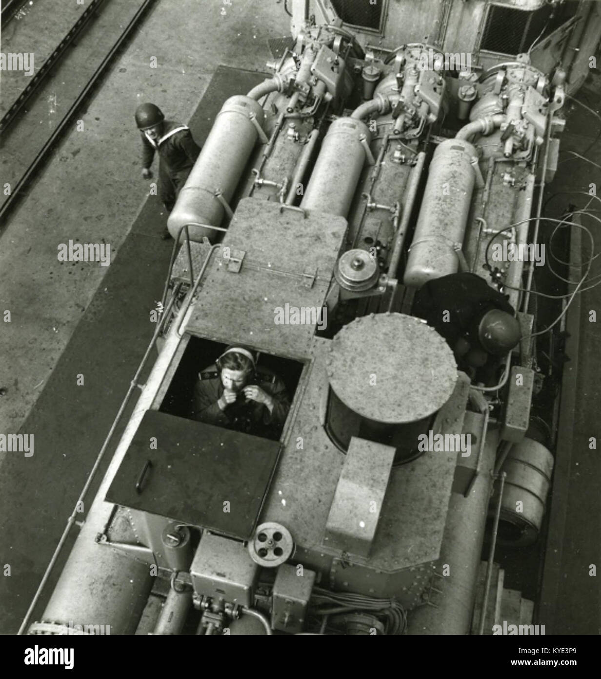 Tubi a siluro del dispositivo HMS Öland Foto Stock