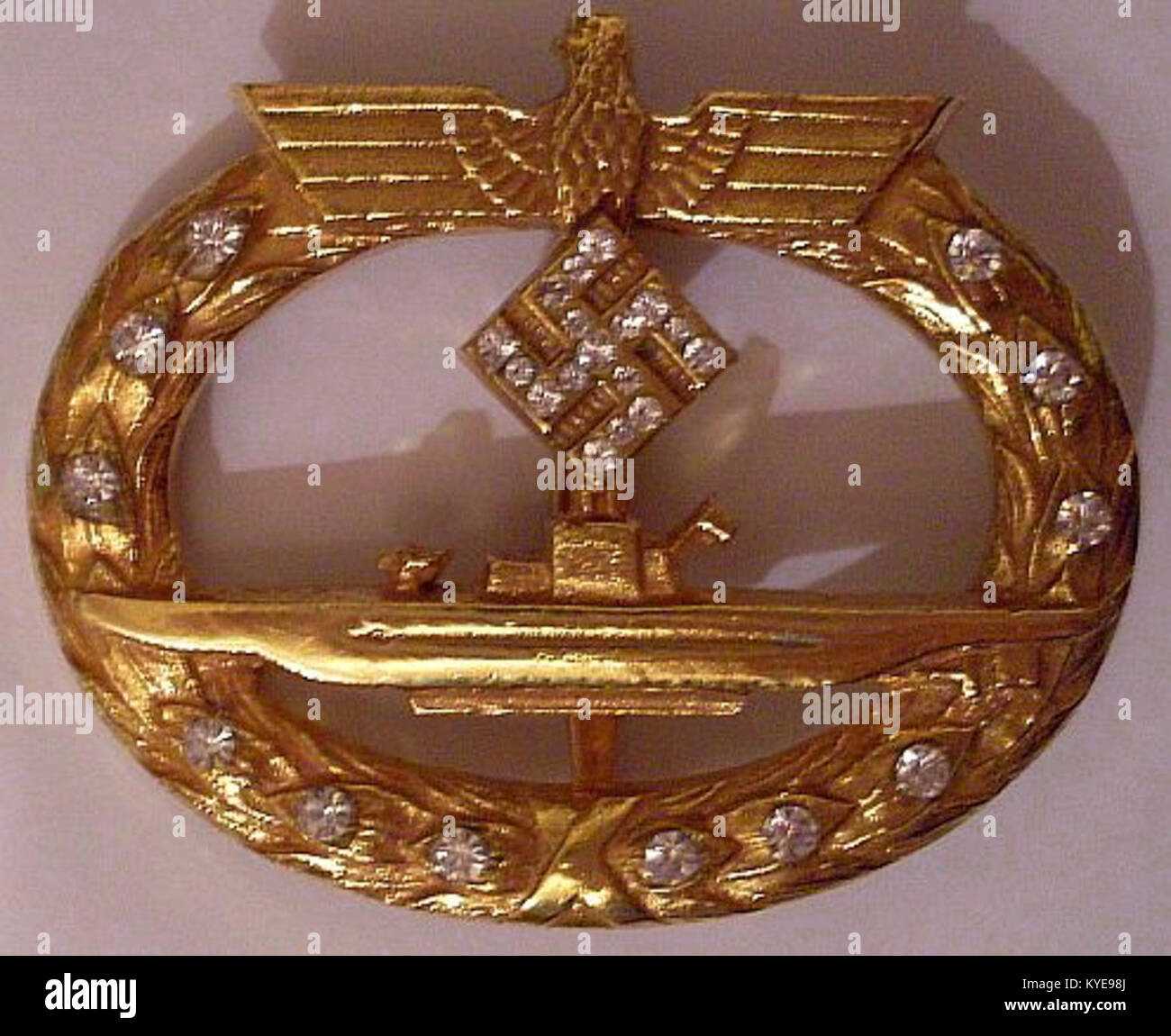 L'U-Boot Sonderanfertigung Dönitz era un sottomarino tedesco sviluppato durante la seconda guerra mondiale, collegato all'ammiraglio Karl Dönitz e utilizzato nelle operazioni navali sotto la Kriegsmarine della Germania nazista. Foto Stock