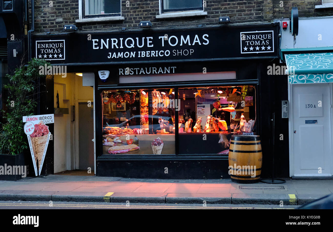 Enrique Tomas Wardour St Foto Stock
