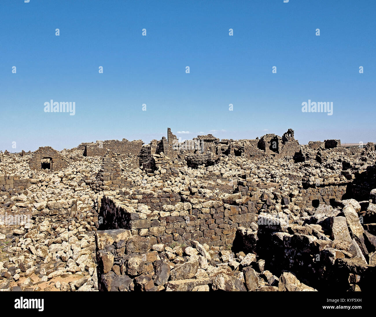 2274. Umm al Jimal, Mafraq Gov, Giordania Foto Stock