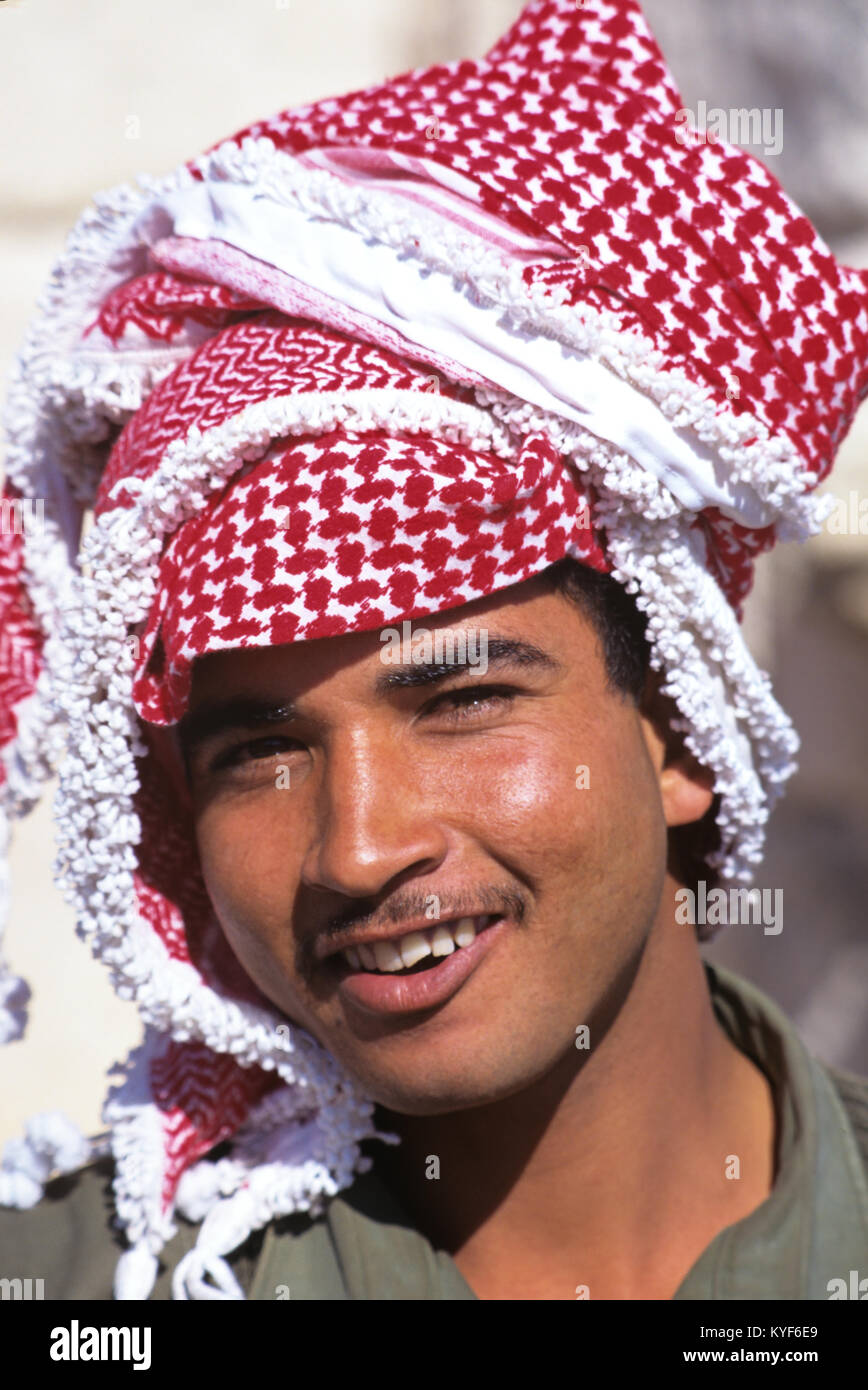 2276. Uomo giordani, Giordania Foto Stock