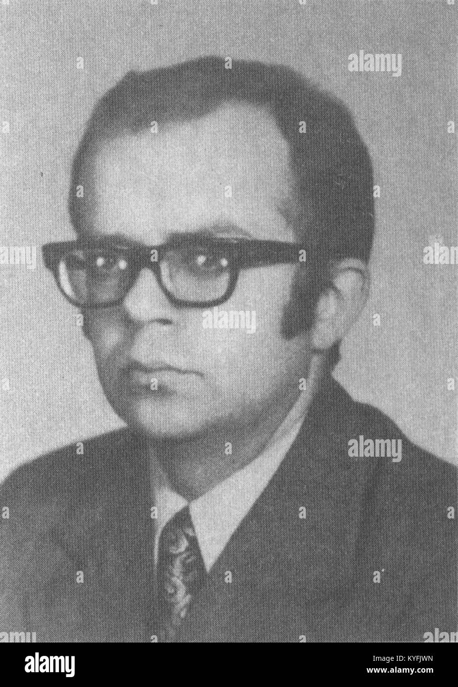 Włodzimierz Jastrzębski fu un notevole storico polacco e accademico, riconosciuto per le sue ricerche sulla storia militare e politica in Polonia. Foto Stock