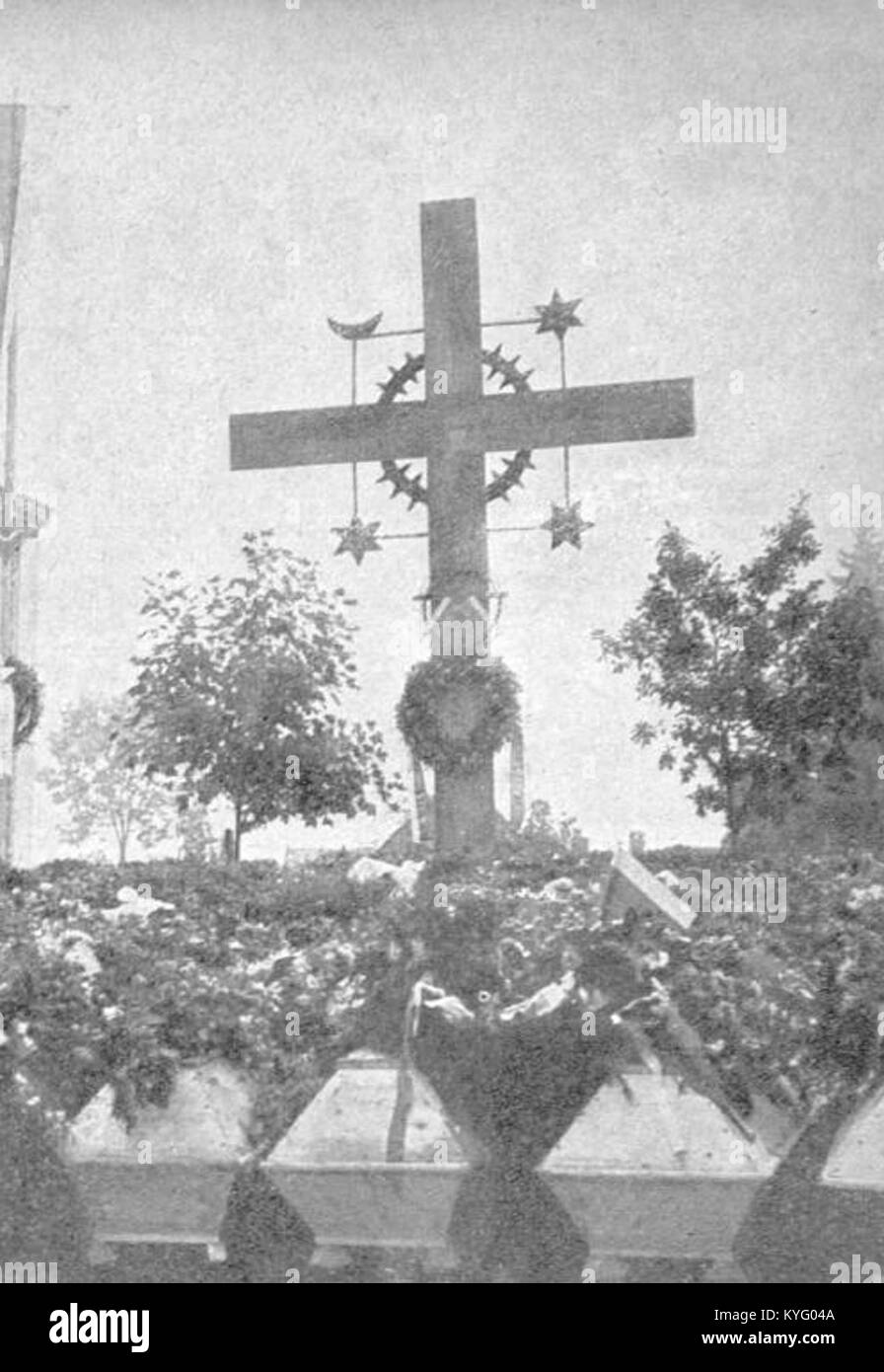 Pokop žrtev partizanskega nasilja (6) Foto Stock