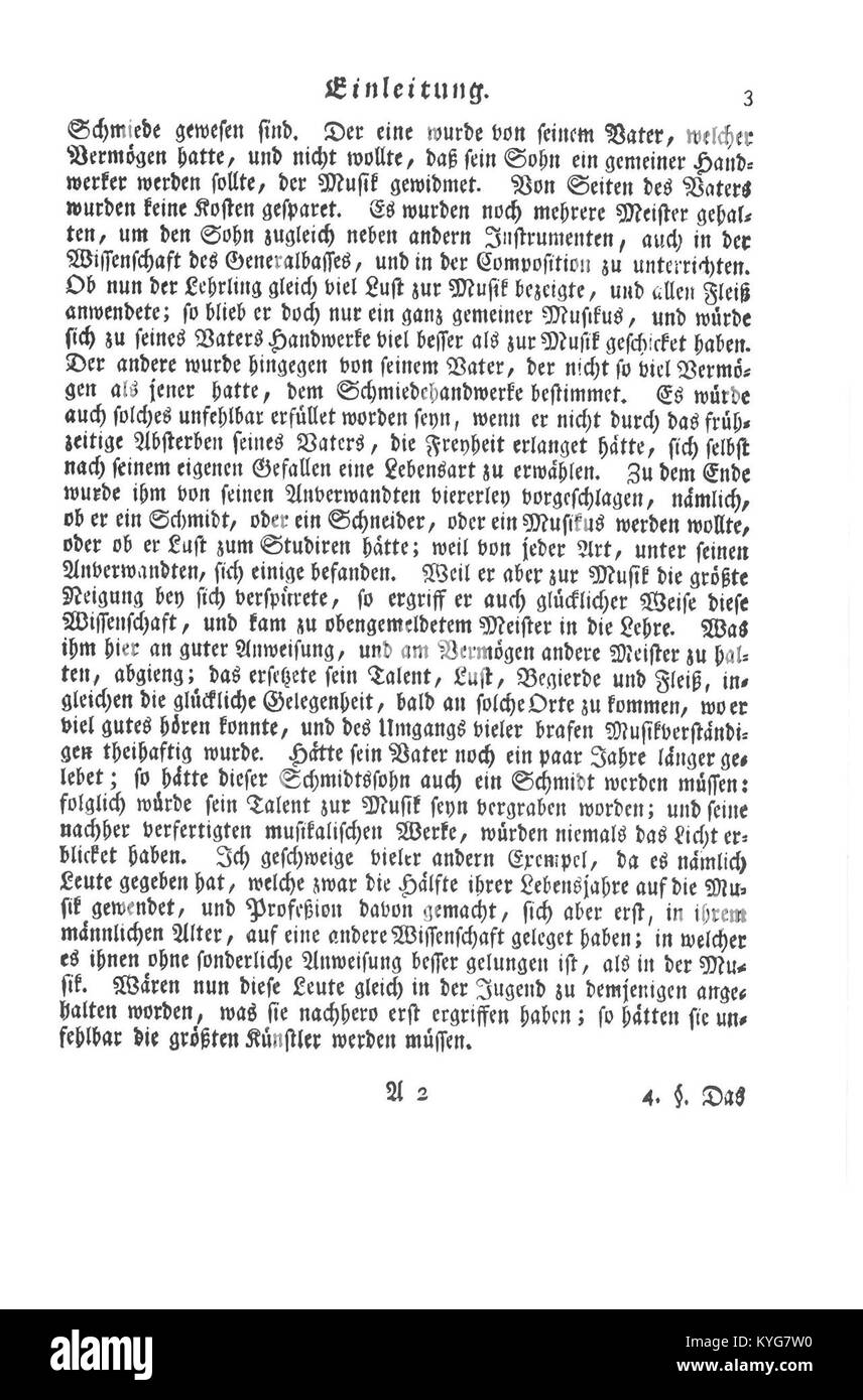 Questa immagine è tratta da "Versuch einer Anweisung die Flöte traversière betreffend" di Quantz, pubblicato nel 1752. L'opera è un testo chiave nella storia della musica classica, che fornisce istruzioni per suonare il flauto. Foto Stock