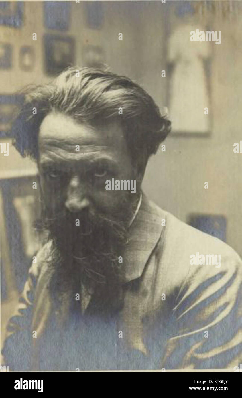 Rihard Jakopic, pittore sloveno, attivo dal 1910 al 1915, noto per i suoi contributi all'arte slovena ed europea durante l'inizio del XX secolo. Foto Stock