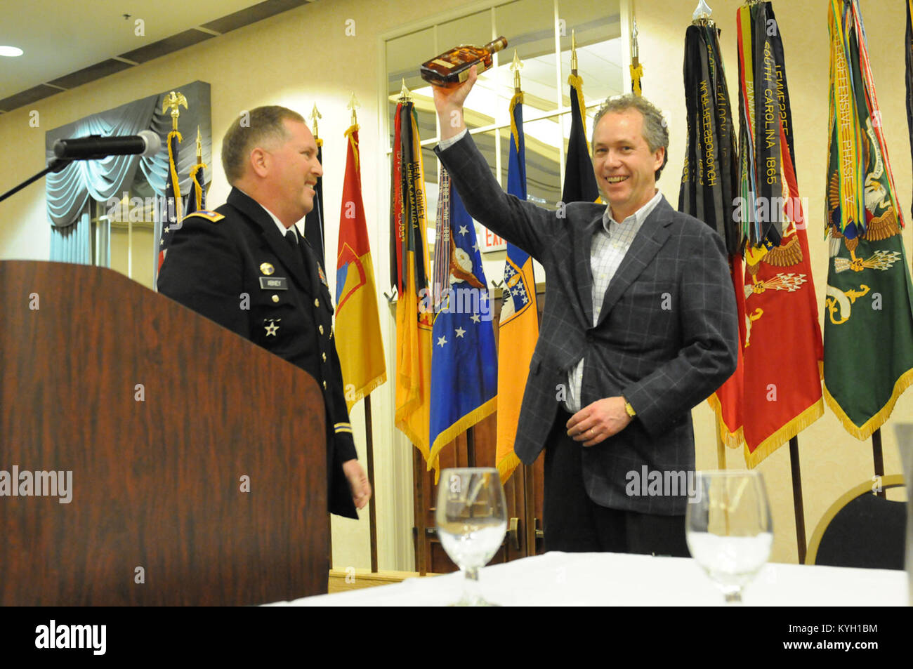 US Army Guardia Nazionale Cerimonia di premiazione. Foto Stock