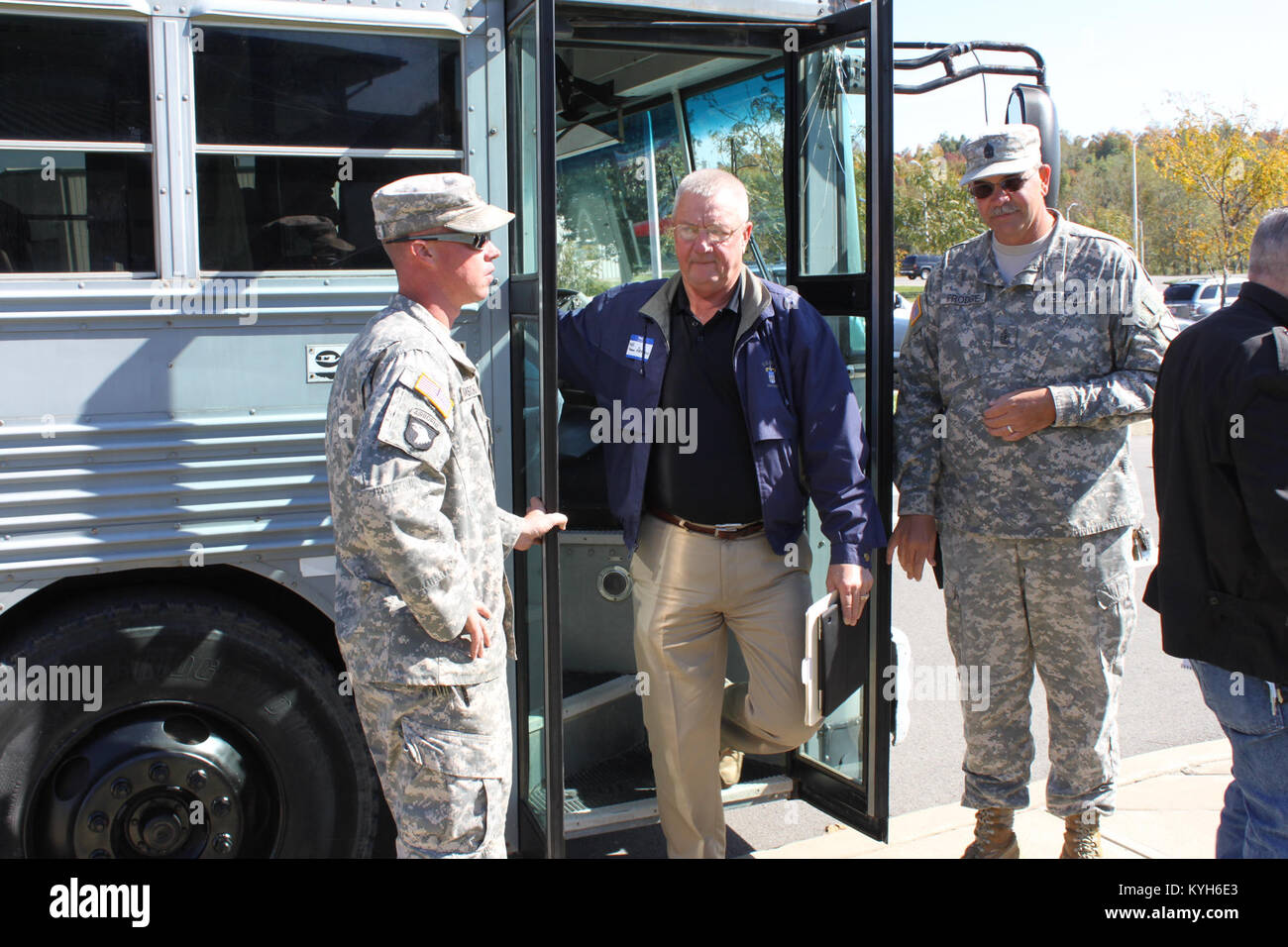 Un Kentucky Armor reunion e cinquantesimo anniversario reunion per unità chiamate al servizio attivo durante la crisi di Berlino nel 1961-62 si è svolta da ottobre 6 al Wendell H. Ford Centro di Formazione Regionale in Greenville. Foto Stock
