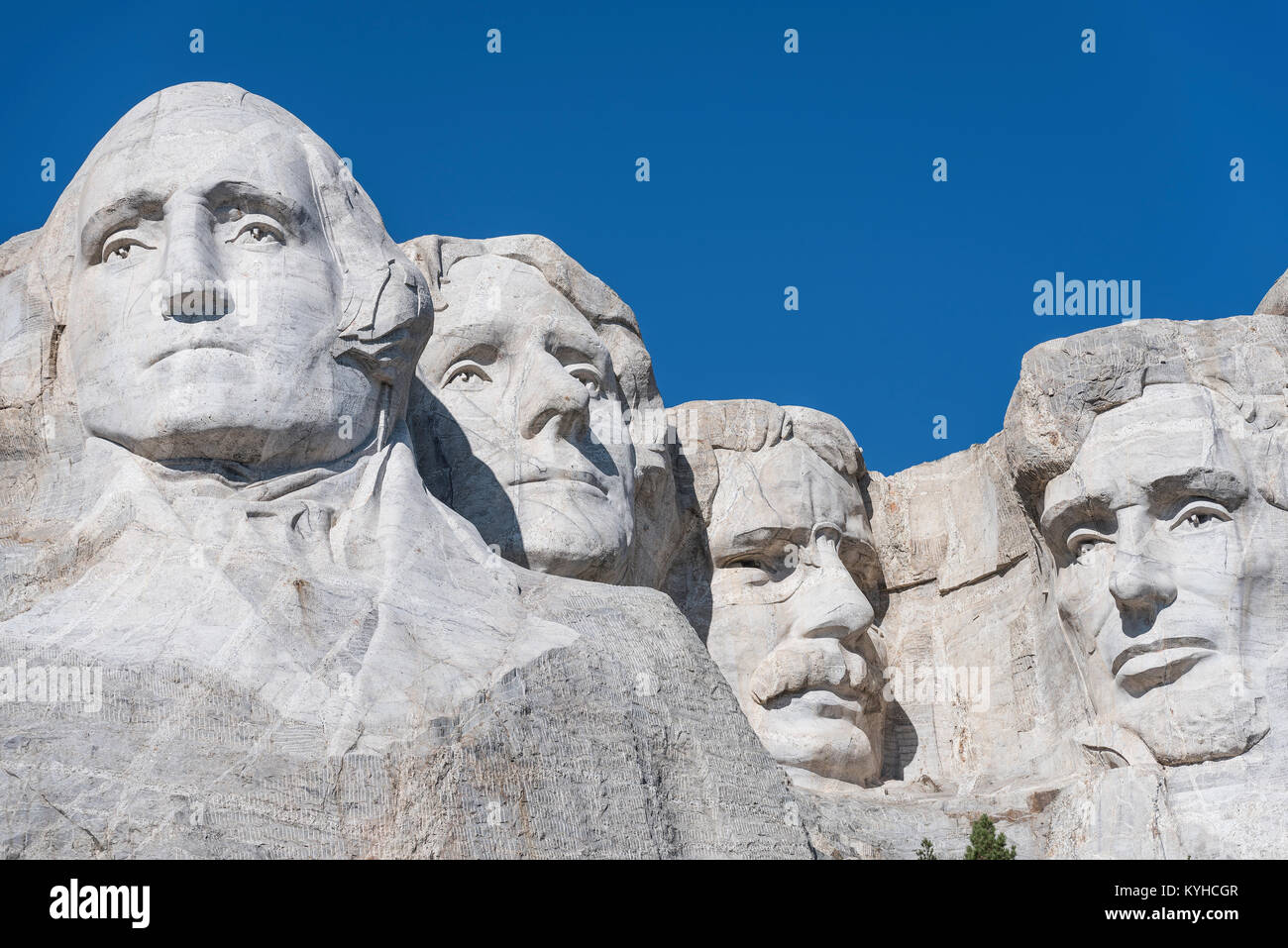 Mt. Rushmore monumento nazionale, Black Hills, S. Dakota, Stati Uniti d'America, di Dominique Braud/Dembinsky Foto Assoc Foto Stock
